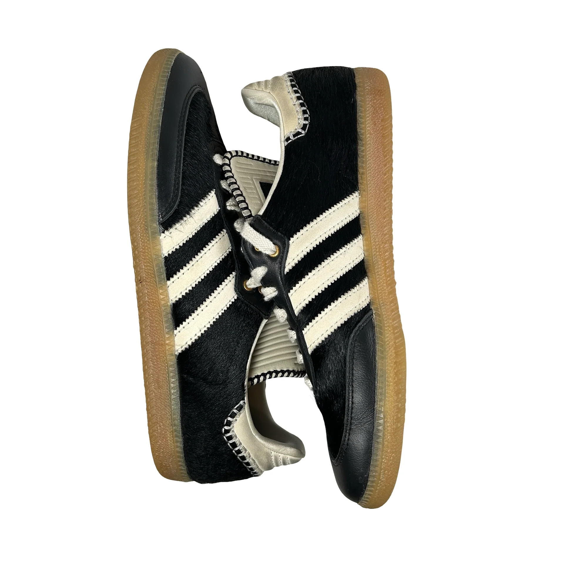 IE0580 adidas Samba Pony Tonal Wales Bonner Core Black [USED] - 9.5 M (Used) - Image 4