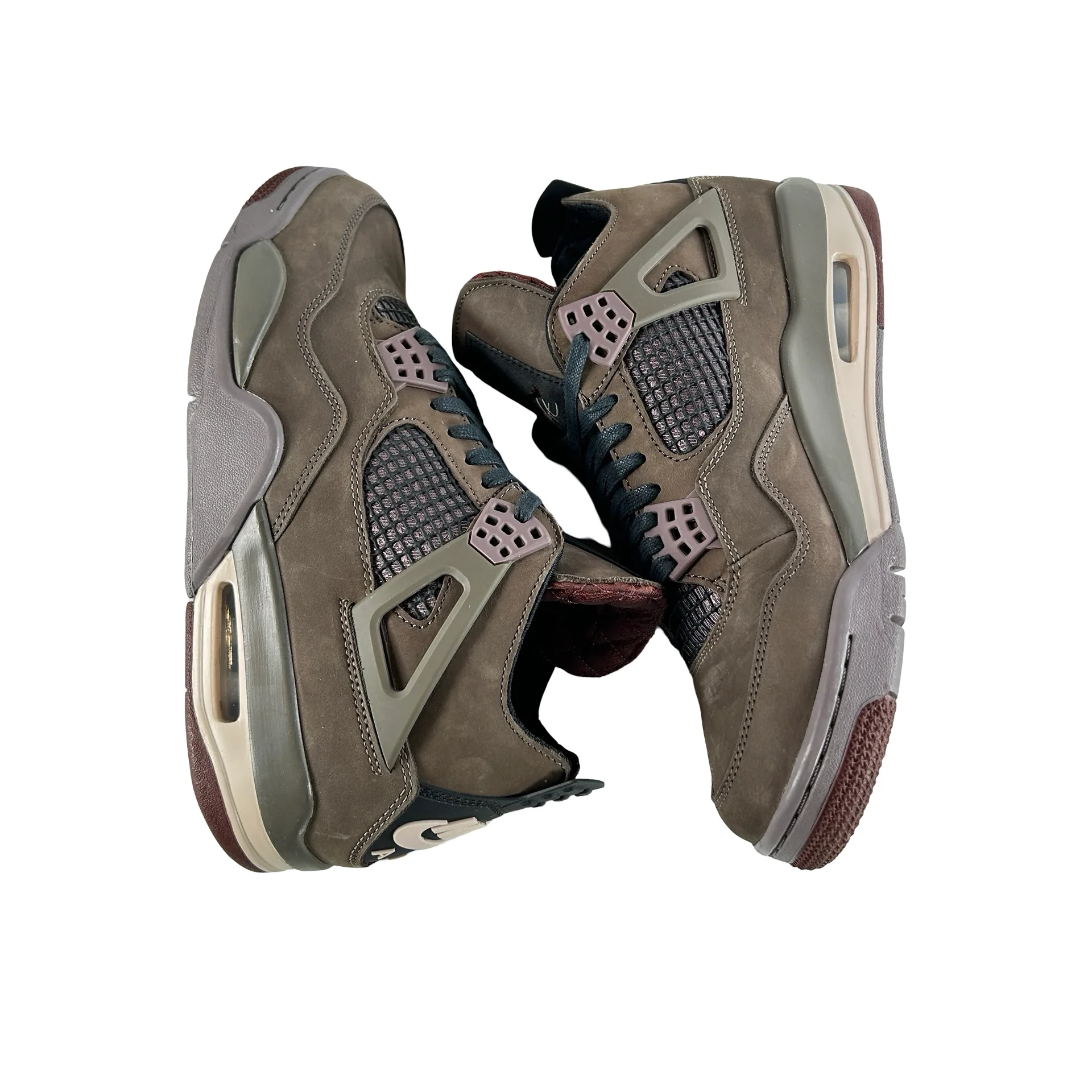 IF3102 200 Air Jordan 4 Retro SP A Ma Maniére Dark Mocha [USED] - 8 M (Used) - Image 4