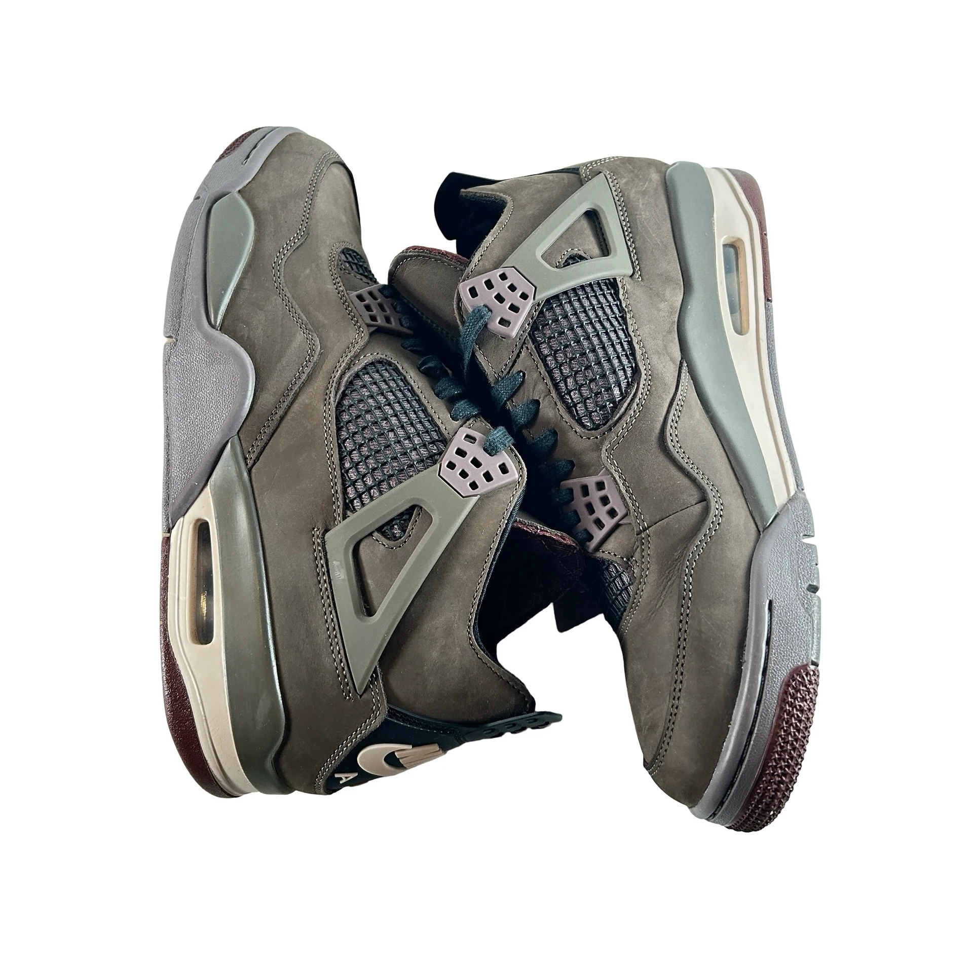 IF3102 200 Air Jordan 4 Retro SP A Ma Maniére Dark Mocha [USED] - 9.5 M (Used) (No Box) - Image 4