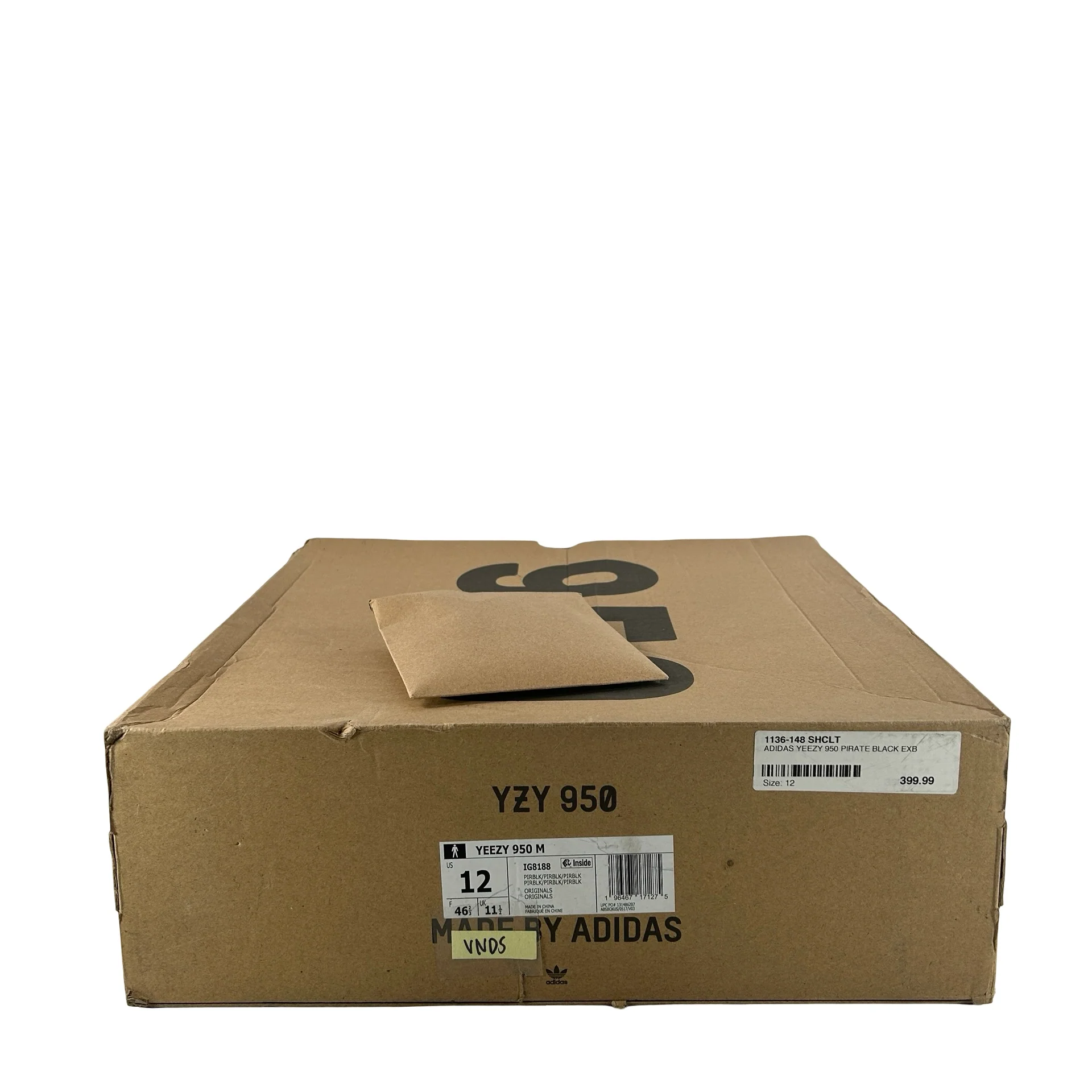 IG8188 adidas Yeezy 950 Pirate Black (2023) [USED] - 12 M (VNDS) - Image 7