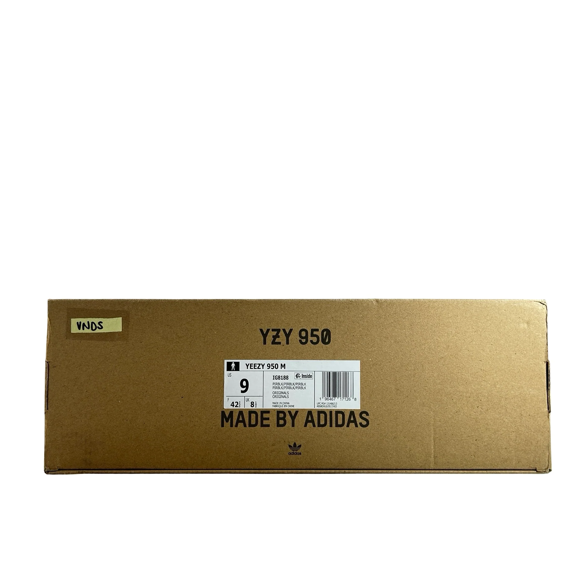 IG8188 adidas Yeezy 950 Pirate Black (2023) [USED] - 9 M (VNDS) - Image 7
