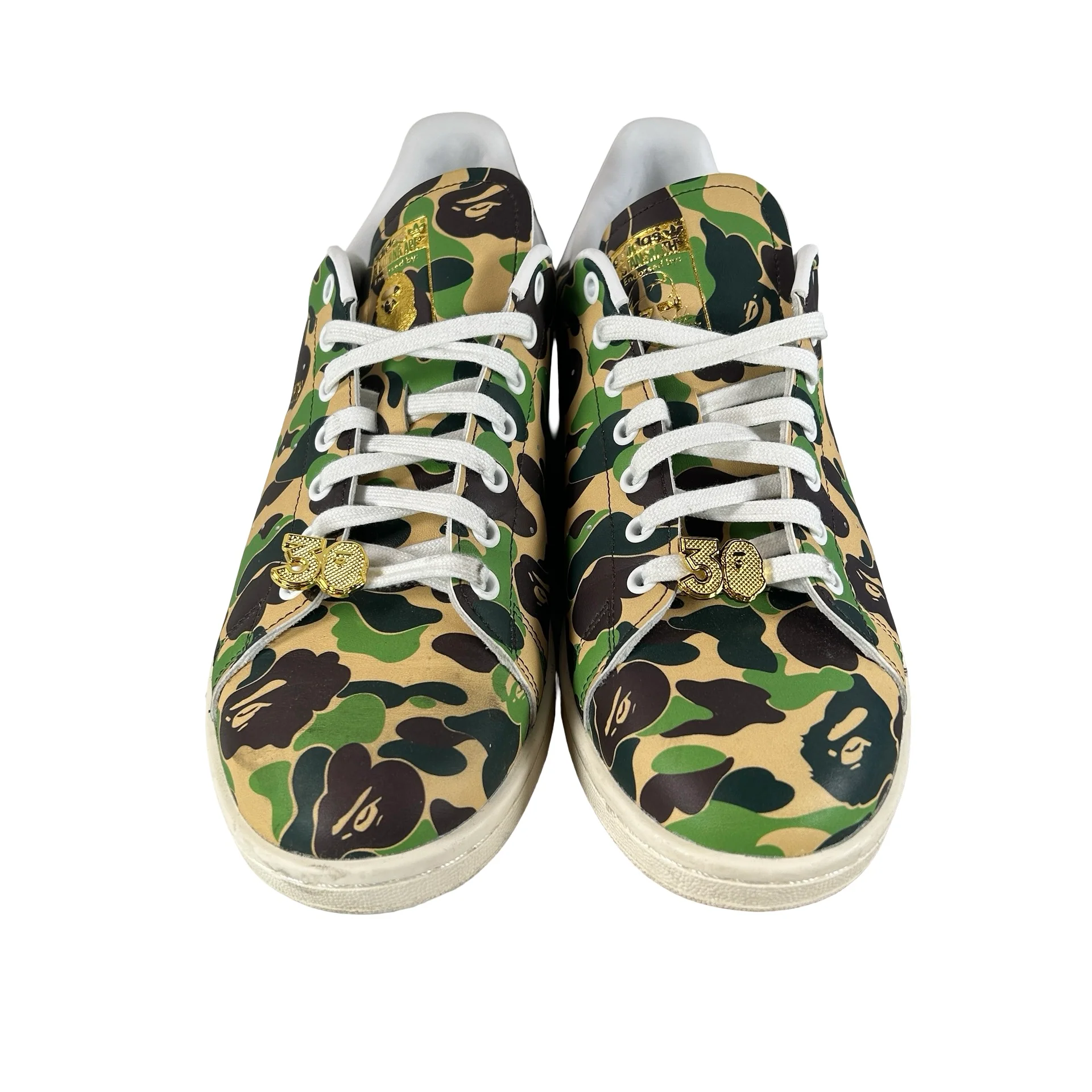 IG8949 adidas Stan Smith Bape ABC Camo [USED] - 11 M (Used) - Image 2