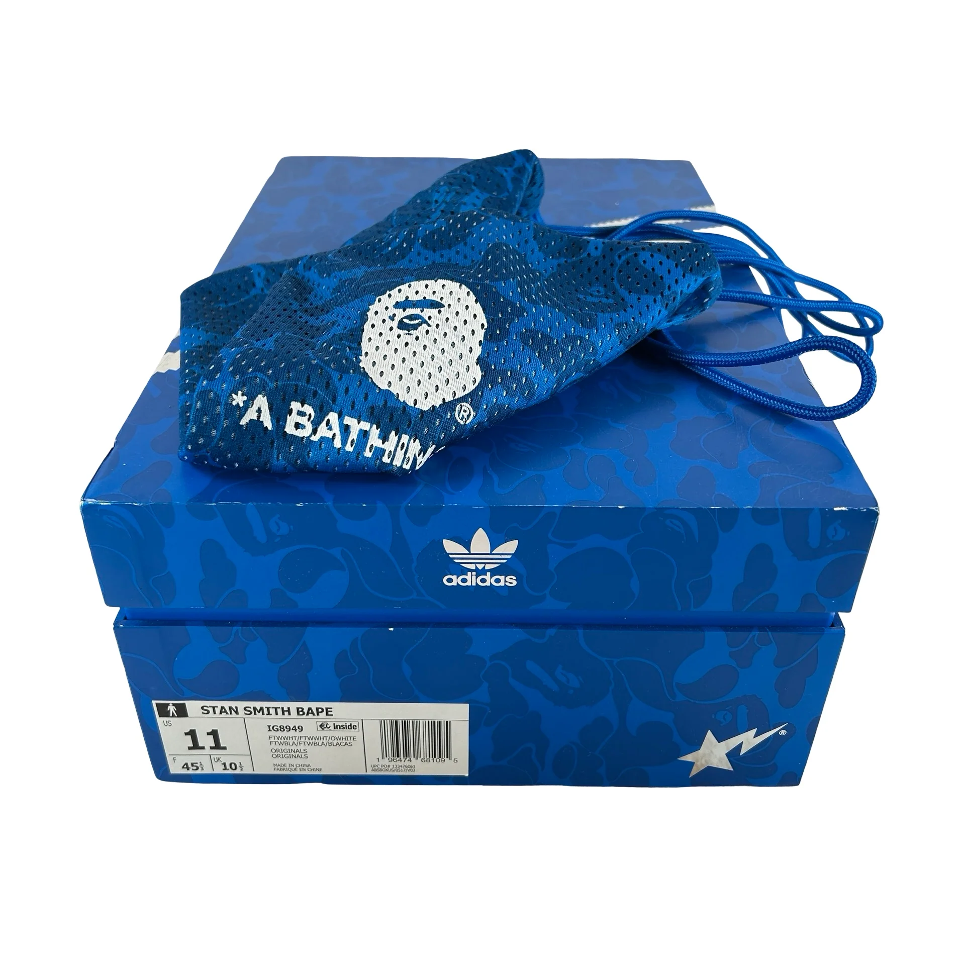IG8949 adidas Stan Smith Bape ABC Camo [USED] - 11 M (Used) - Image 7
