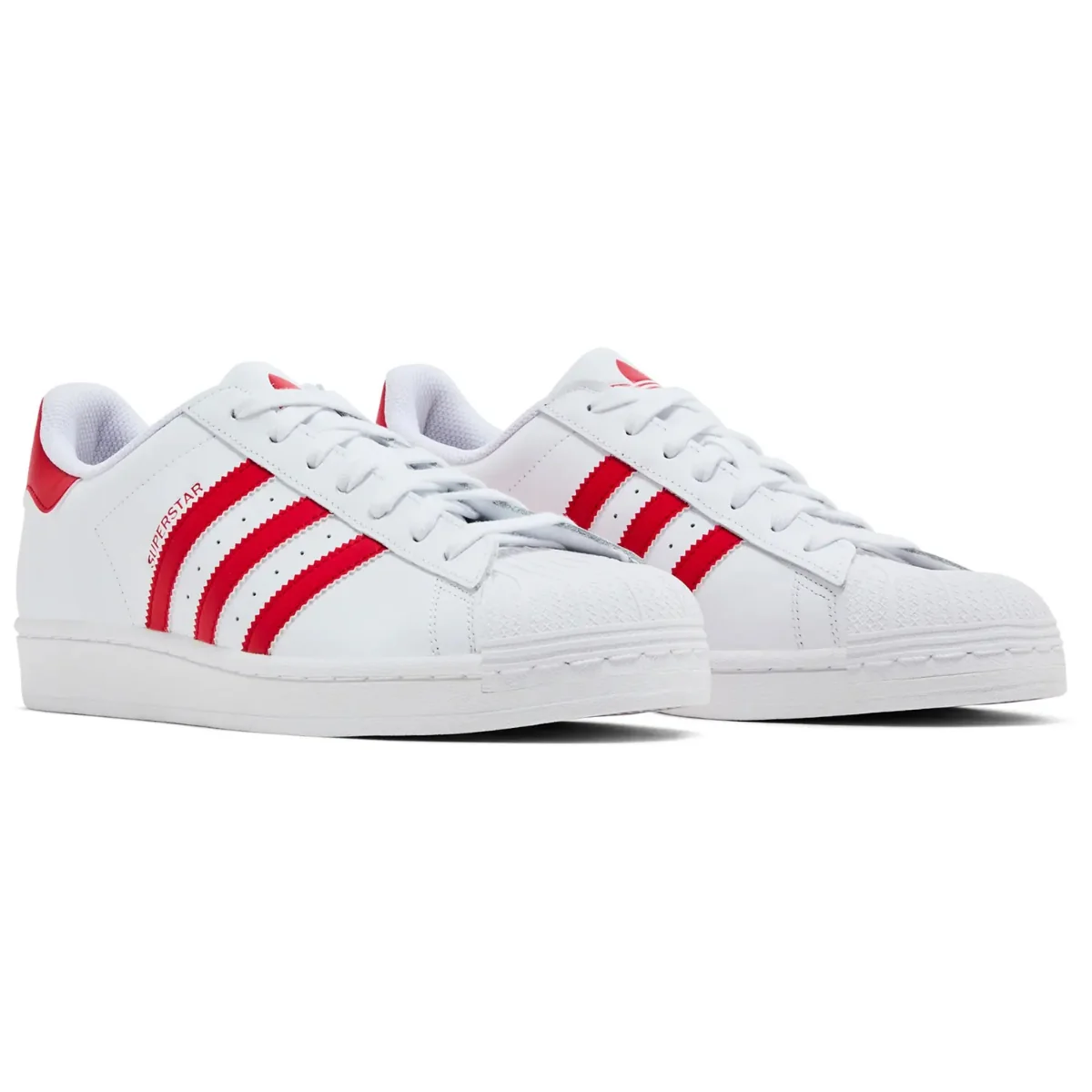 IG9367 adidas Superstar Cloud White Better Scarlet - Image 3