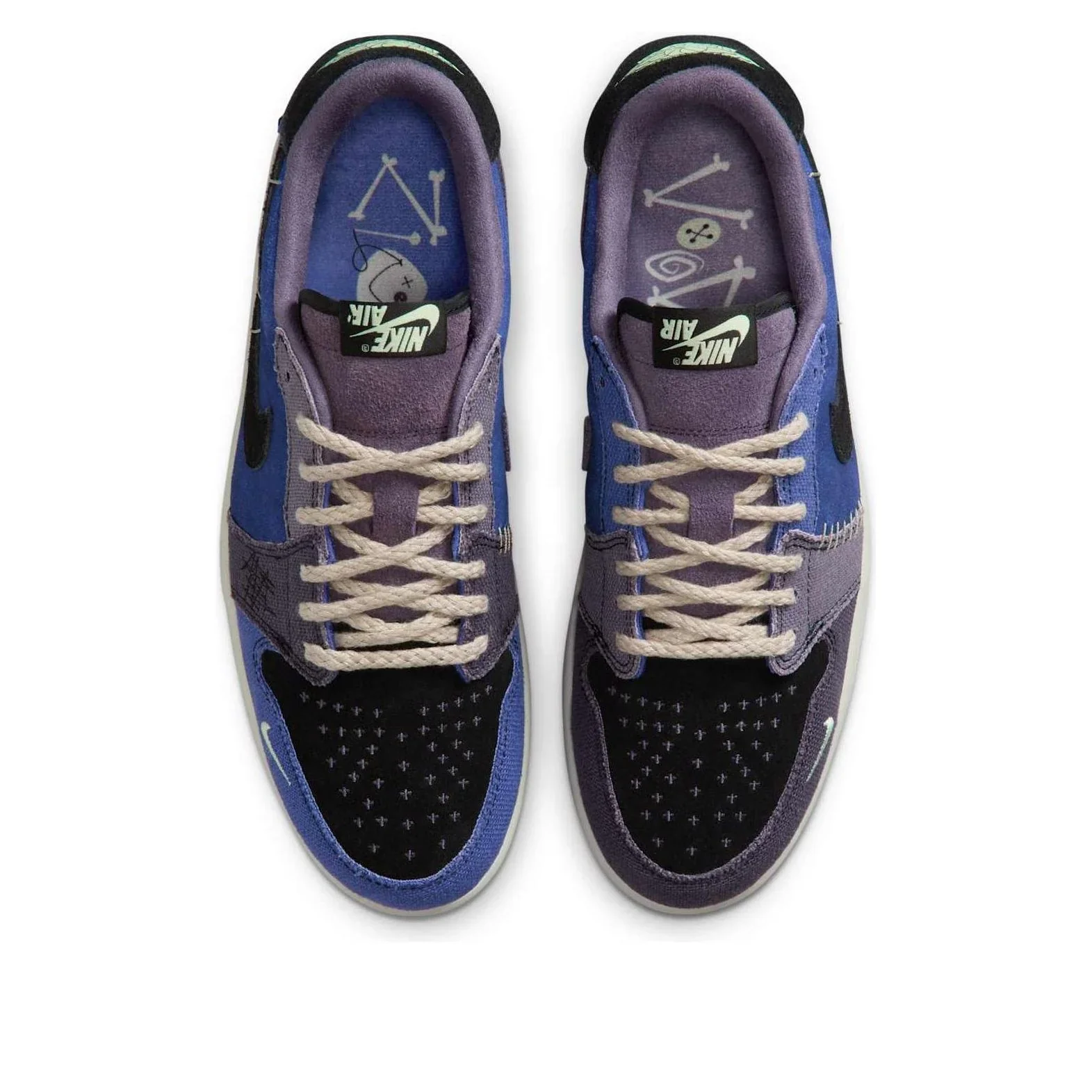 IH2309 500 Air Jordan 1 Retro Low OG Zion Williamson Voodoo Alternate - Image 3