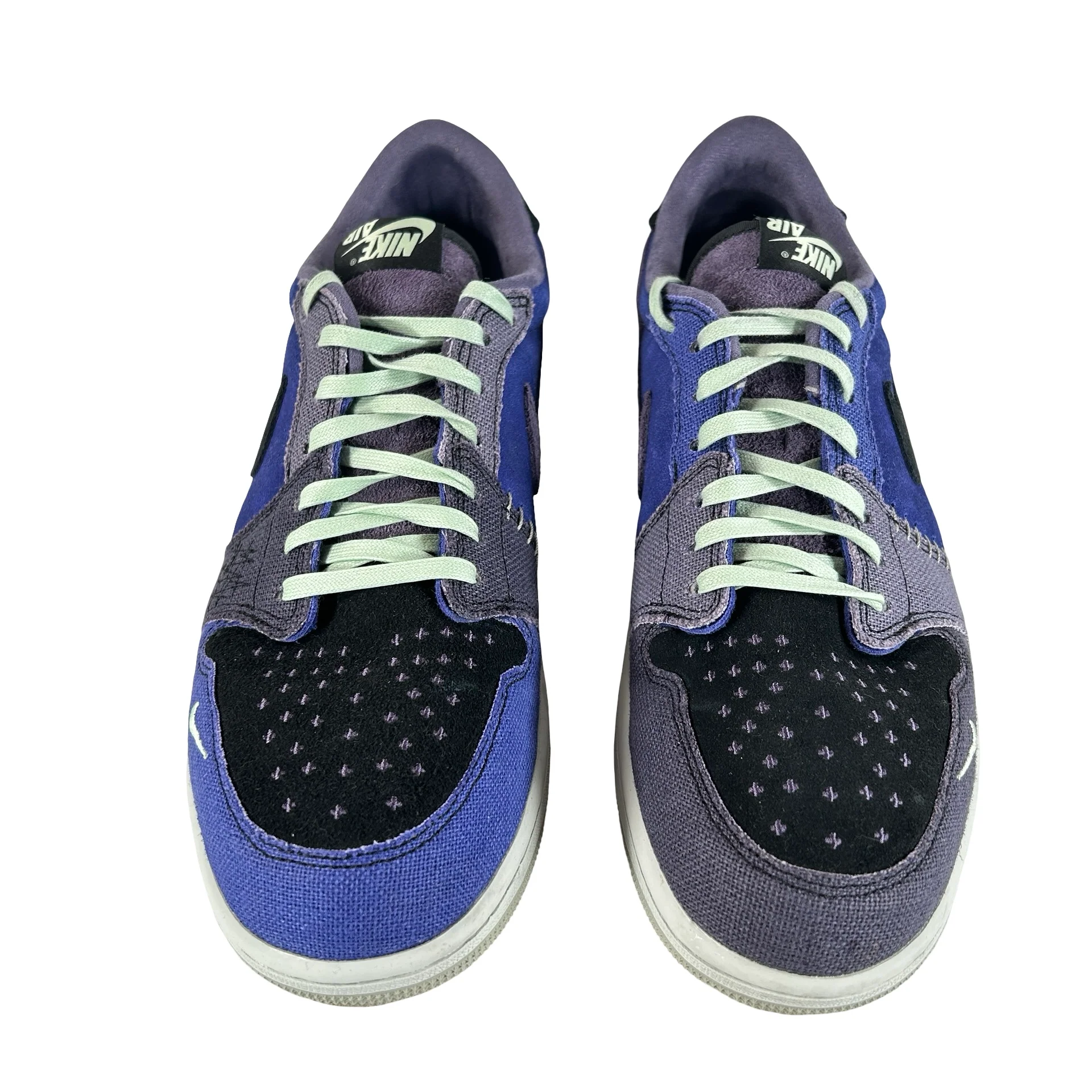 IH2309 500 Jordan 1 Retro Low OG Zion Williamson Voodoo Alternate [USED] - 13 M (Used) (No Box) - Image 2