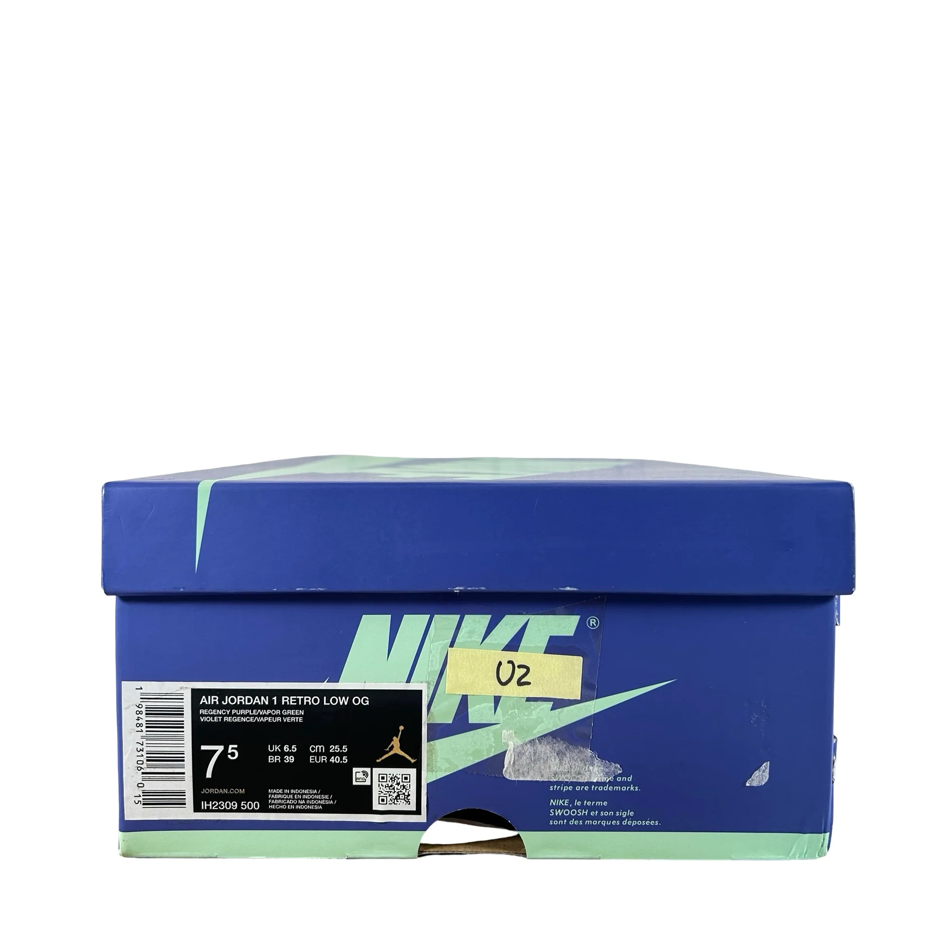 IH2309 500 Jordan 1 Retro Low OG Zion Williamson Voodoo Alternate [USED] - 7.5 M (Used2) - Image 7