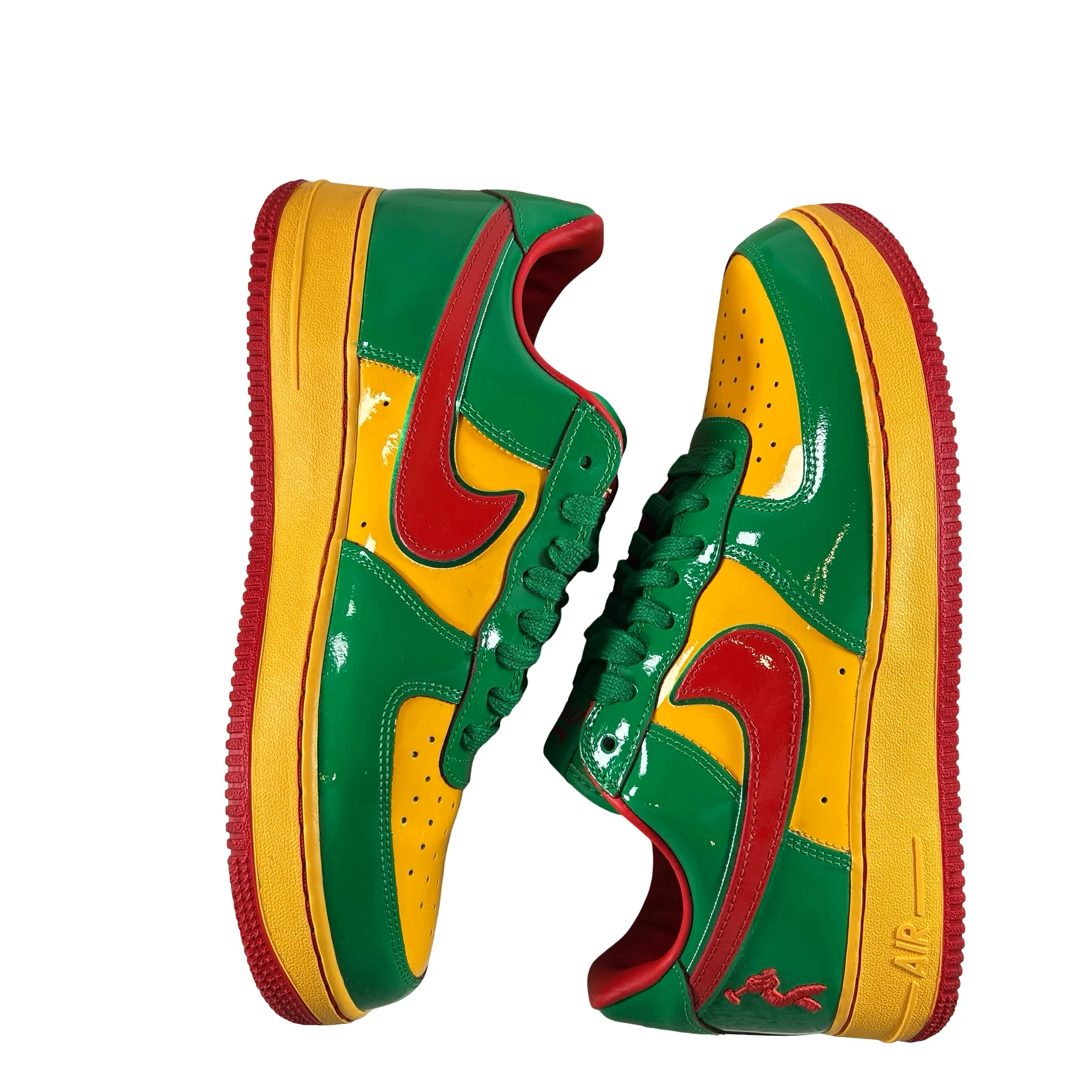 IH4383 300 Nike Air Force 1 Low Lil Yachty Concrete Boys Lucky Green [USED] - 10 M (Used3) - Image 5