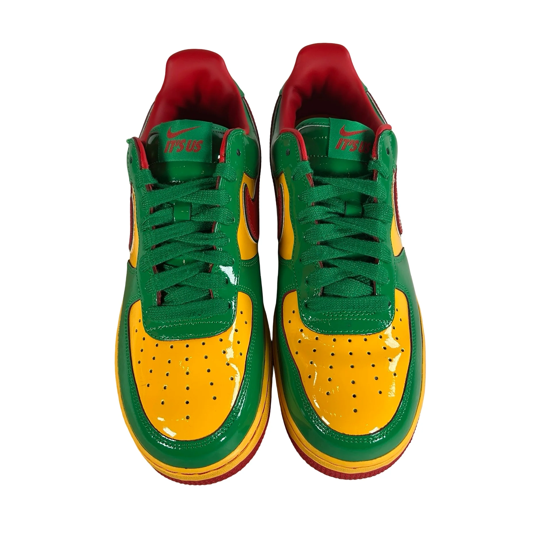 IH4383 300 Nike Air Force 1 Low Lil Yachty Concrete Boys Lucky Green [USED] - 10 M (Used4) - Image 2