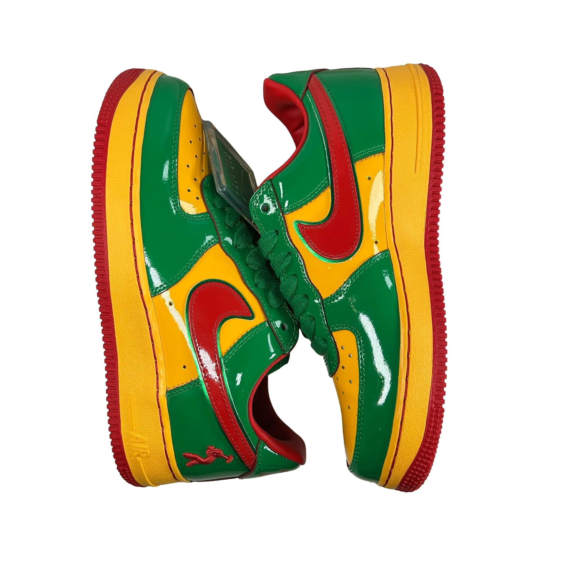 IH4383 300 Nike Air Force 1 Low Lil Yachty Concrete Boys Lucky Green [USED] - 7 M (Used) - Image 4