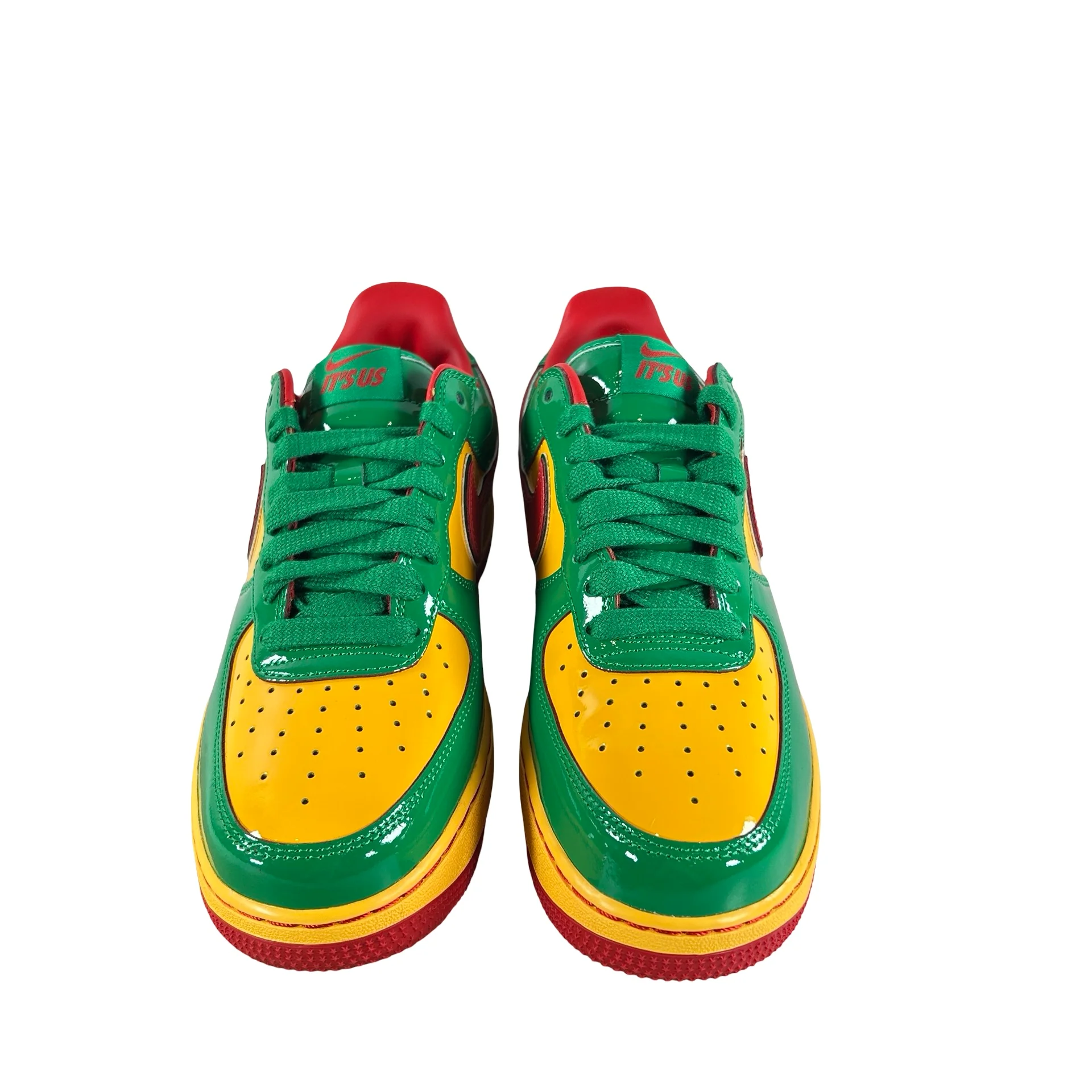 IH4383 300 Nike Air Force 1 Low Lil Yachty Concrete Boys Lucky Green [USED] - 8.5 M (VNDS) - Image 2