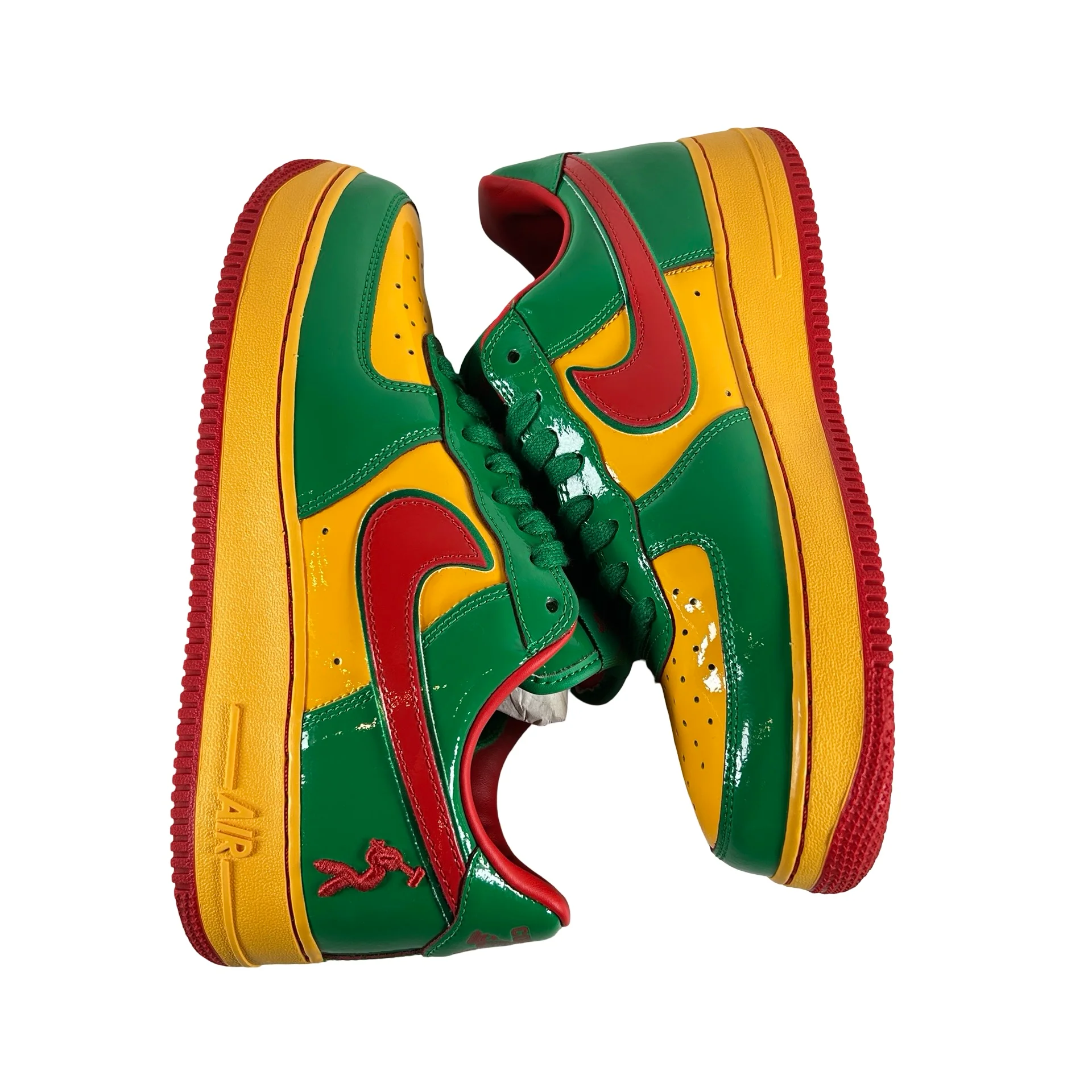 IH4383 300 Nike Air Force 1 Low Lil Yachty Concrete Boys Lucky Green [USED] - 9 M (Used5) - Image 4