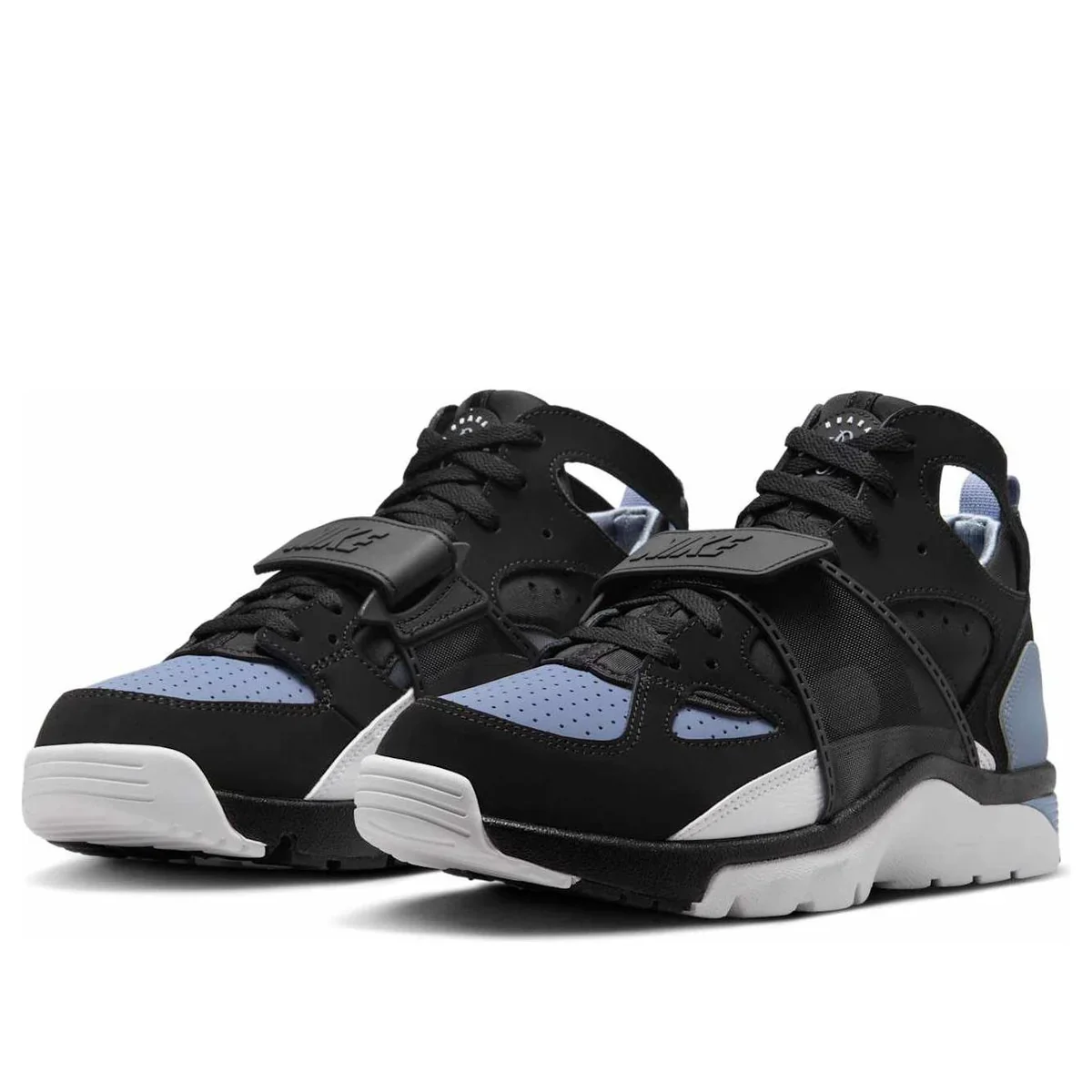 IH4470 001 Nike Air Trainer Huarache Cool Blue Black [NO BOX] - Image 2