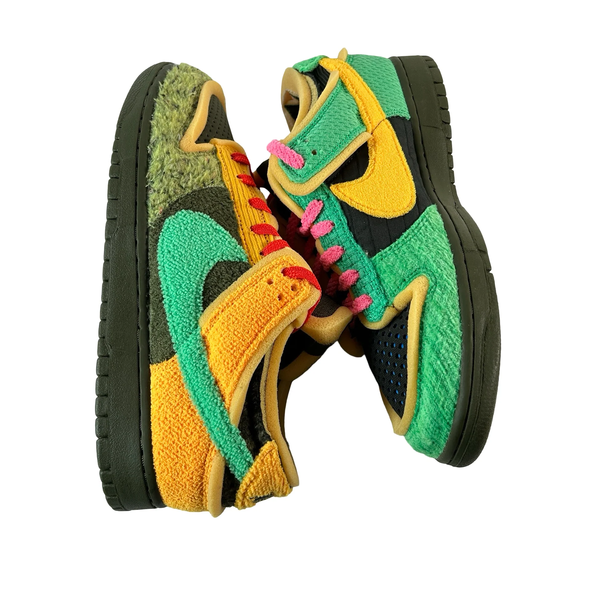 IO7621 300 Nike Dunk Low Cactus Plant Flea Market Swamp Sponge Green Yellow (Friends & Family) [NO BOX] - Image 4