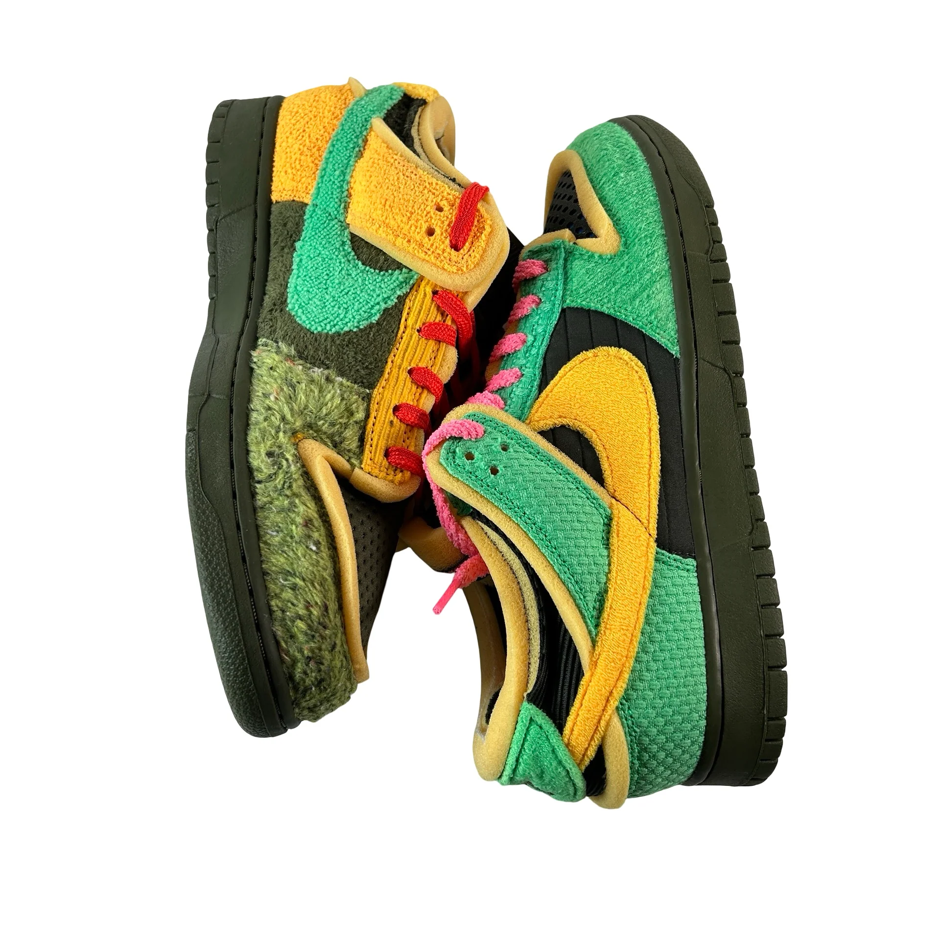 IO7621 300 Nike Dunk Low Cactus Plant Flea Market Swamp Sponge Green Yellow (Friends & Family) [NO BOX] - Image 5