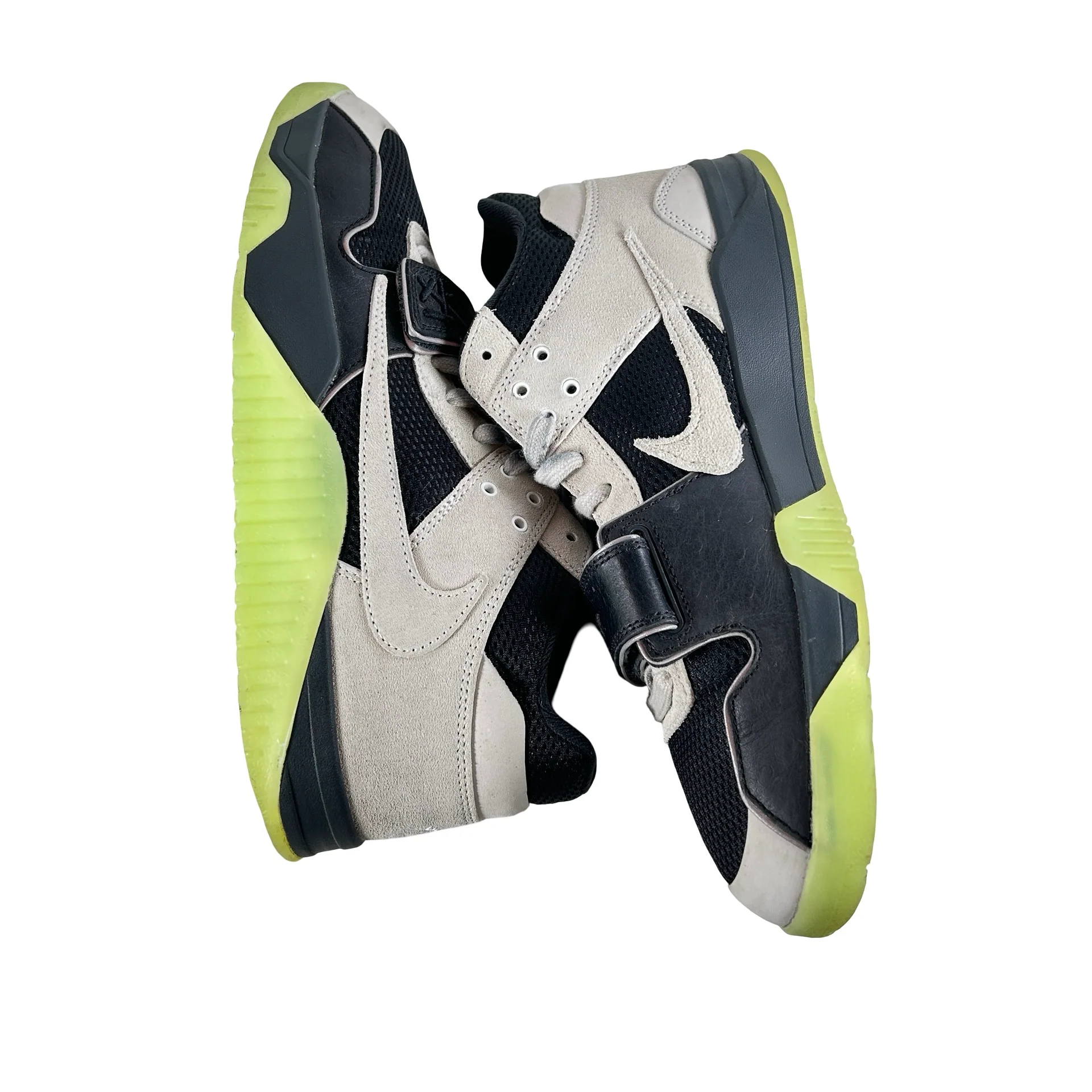 IH7971 001 Jordan Jumpman Jack TR Travis Scott x Chase B Black Night Silver [USED] - 10 M (Used) - Image 4