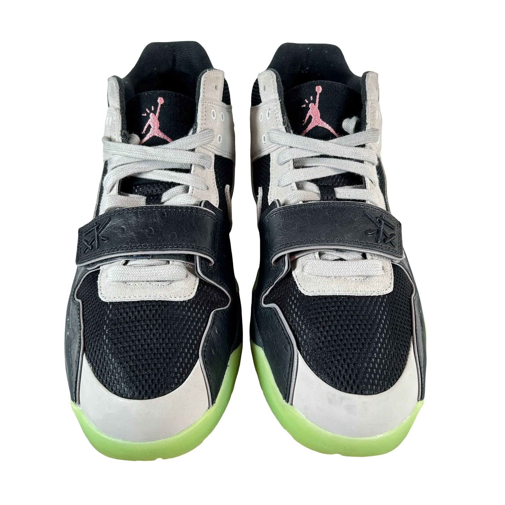 IH7971 001 Jordan Jumpman Jack TR Travis Scott x Chase B Black Night Silver [USED] - 12.5 M (Used) (No Box) - Image 2