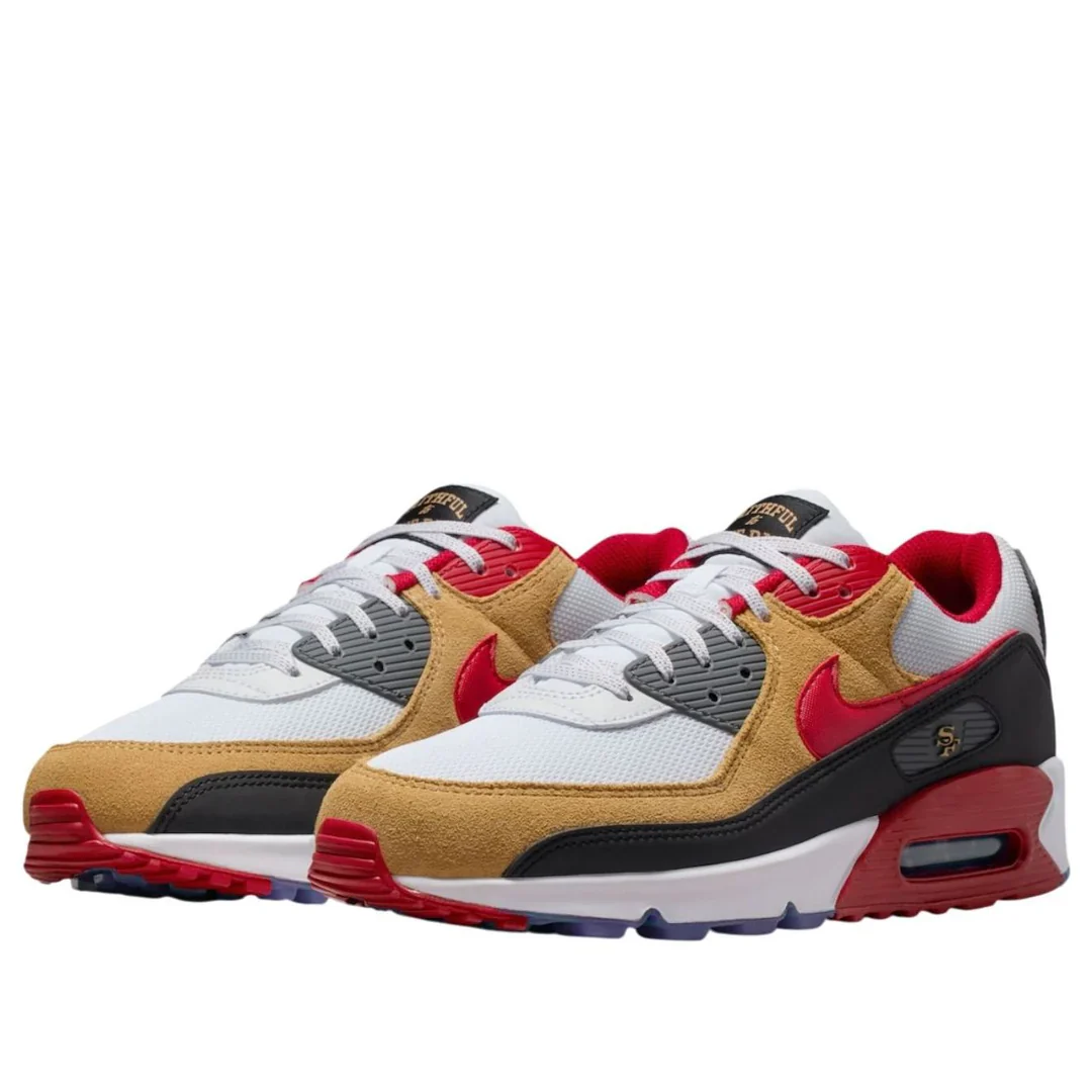 II7588 100 Nike Air Max 90 San Francisco 49ers - Image 2