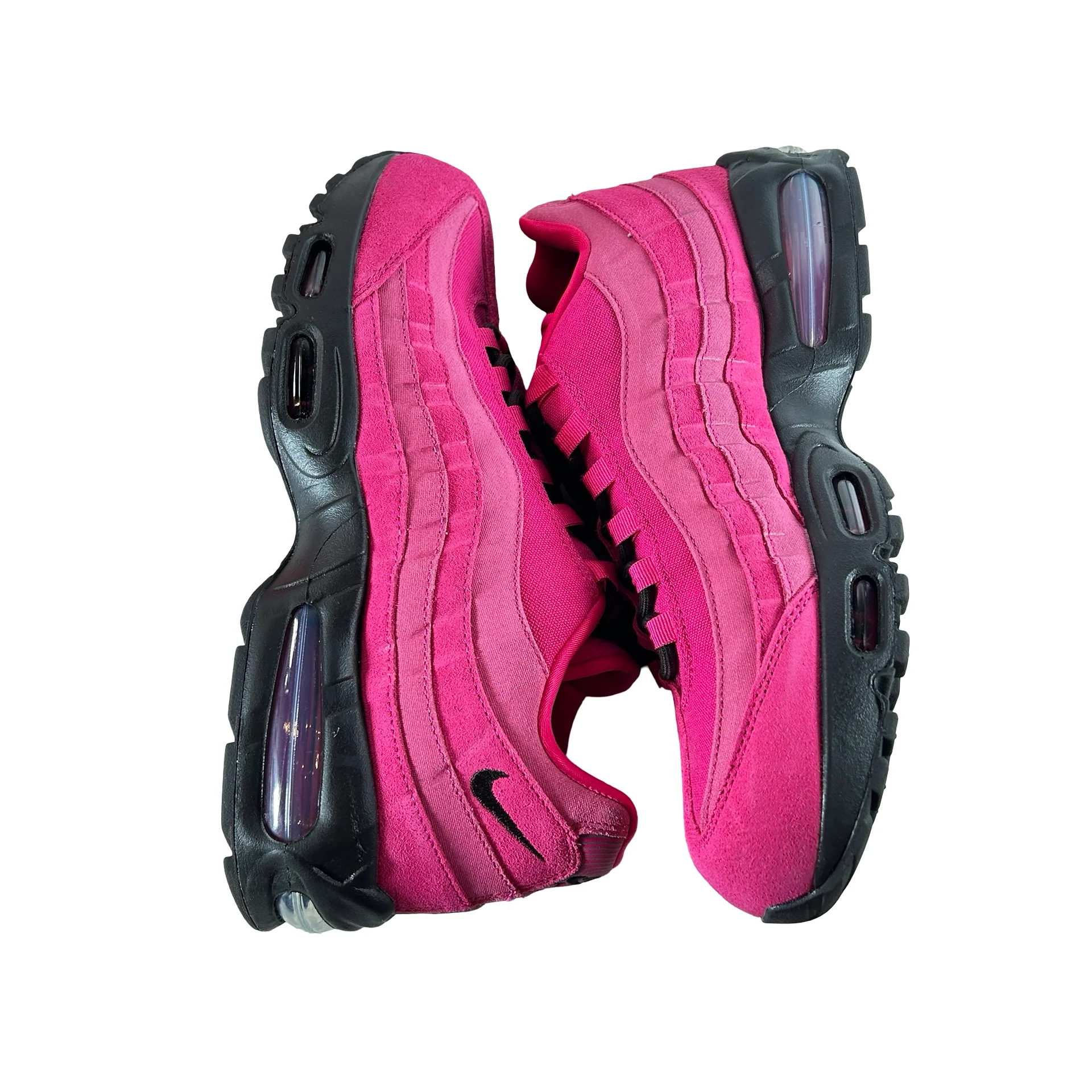 II7632 600 Nike Air Max 95 OG Big Bubble Fireberry [USED] - 11 M (Used) - Image 4