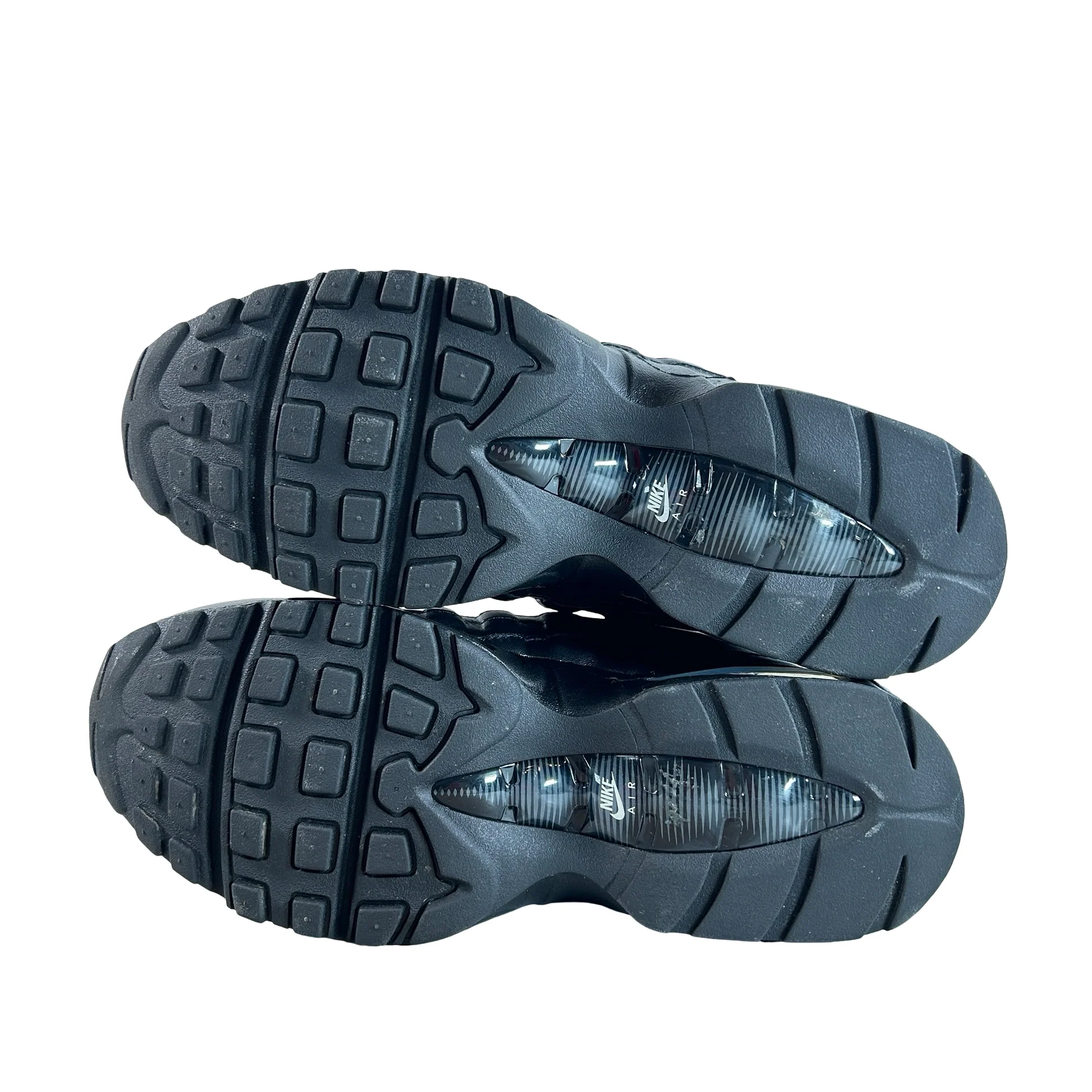 IM0696 001 Nike Air Max 95 QS Big Bubble Black Leather [USED] - 9.5 M (Used) - Image 6