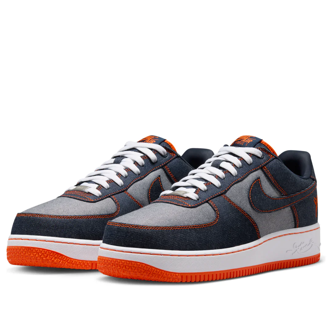 IM1980 400 Nike Air Force 1 Low Protro Kobe Bryant Denim Obsidian Safety Orange - Image 2