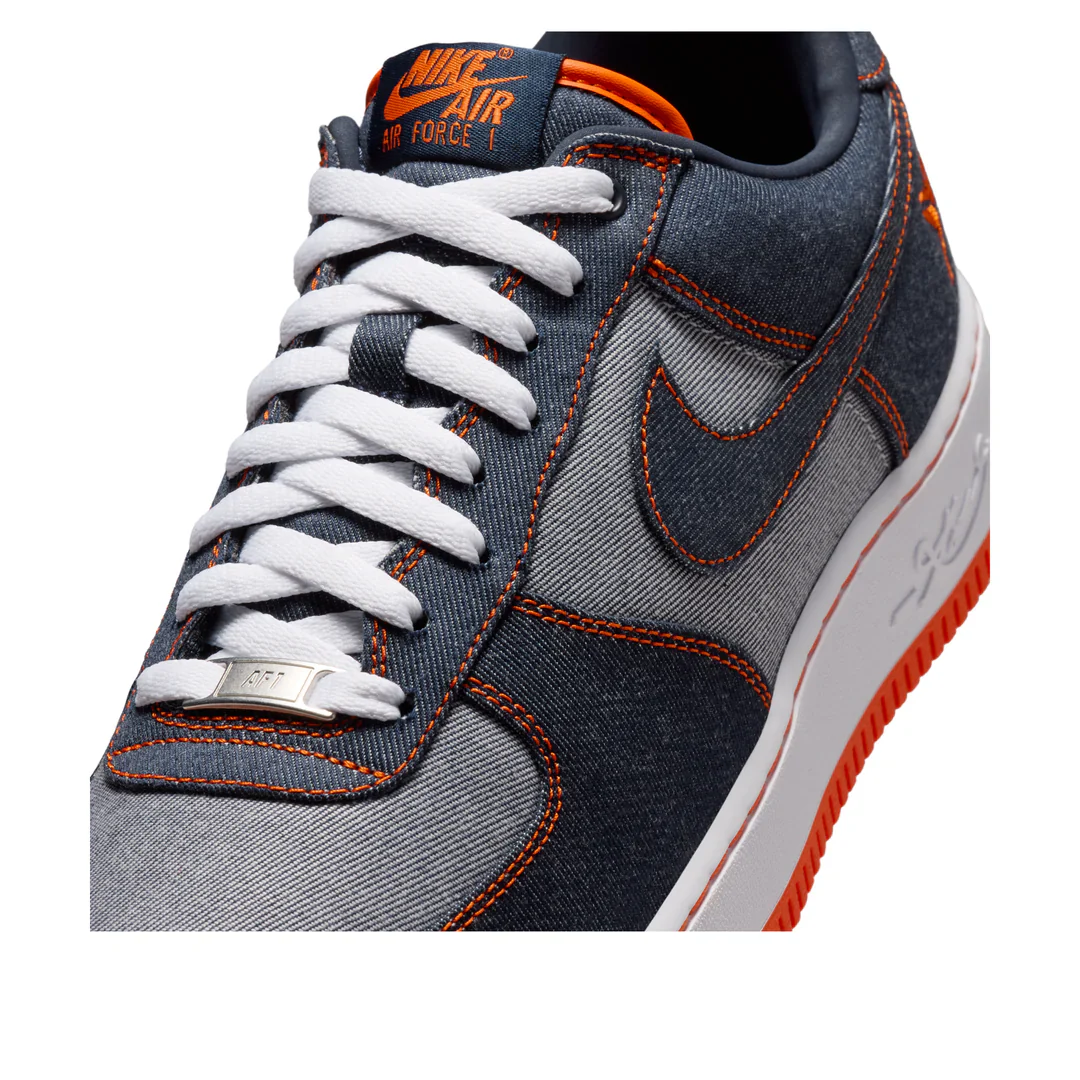 IM1980 400 Nike Air Force 1 Low Protro Kobe Bryant Denim Obsidian Safety Orange - Image 5