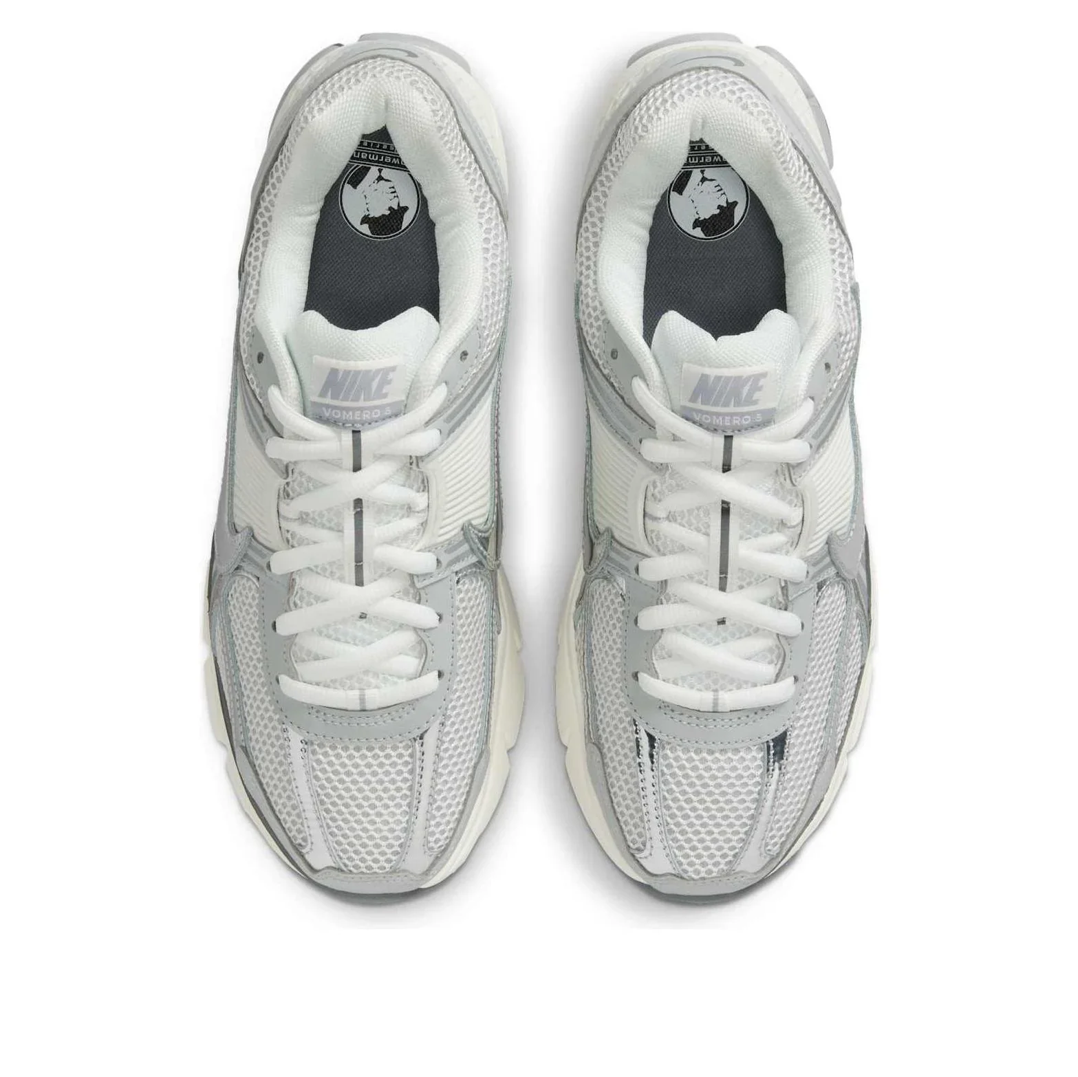 IM2219 121 Nike Zoom Vomero 5 Metallic Silver - Image 3
