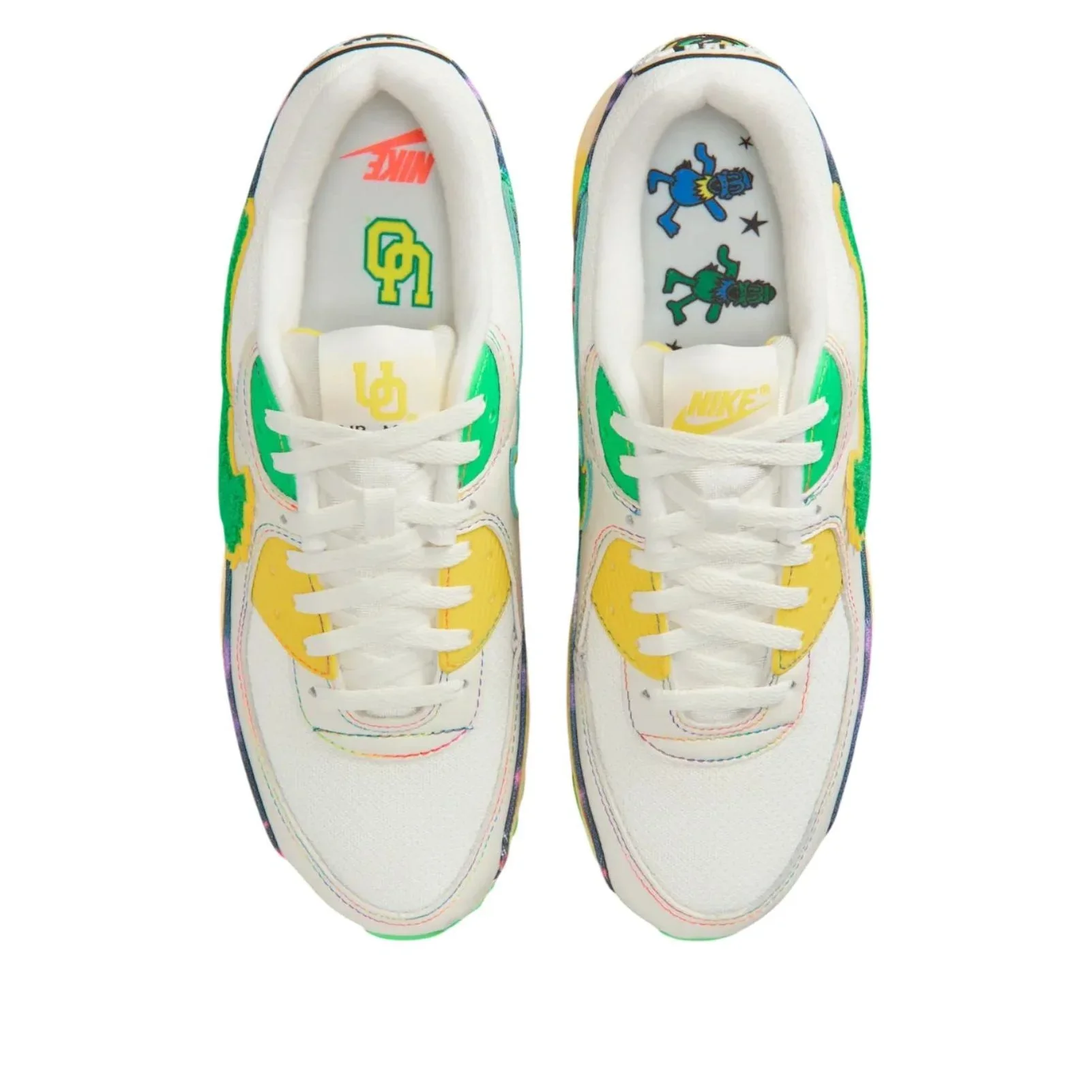 IM2511 100 Nike Air Max 90 Grateful Dead University of Oregon Grateful Ducks - Image 4