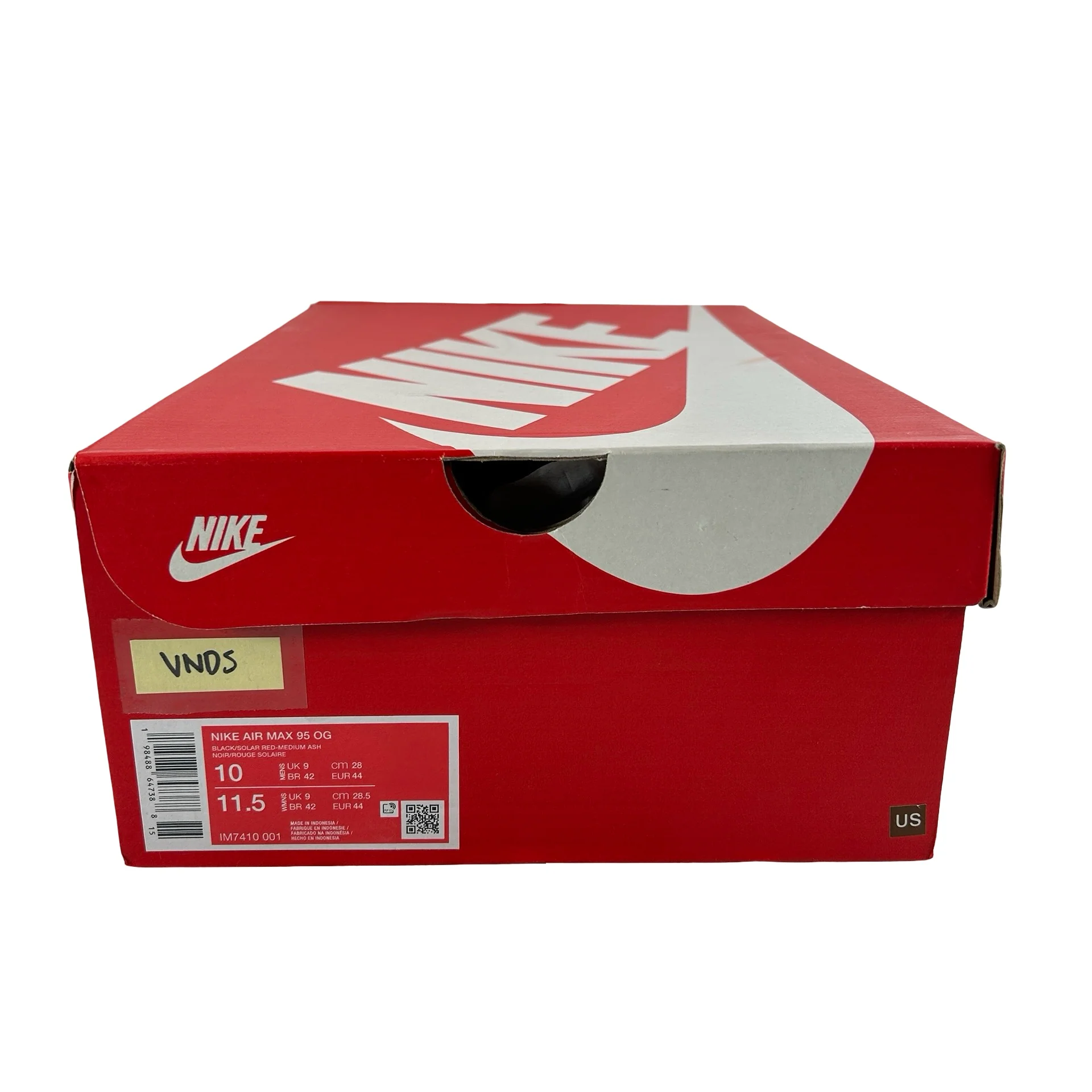 IM7410 001 Nike Air Max 95 OG Big Bubble Solar Red (2025) [USED] - 10 M (VNDS) - Image 7