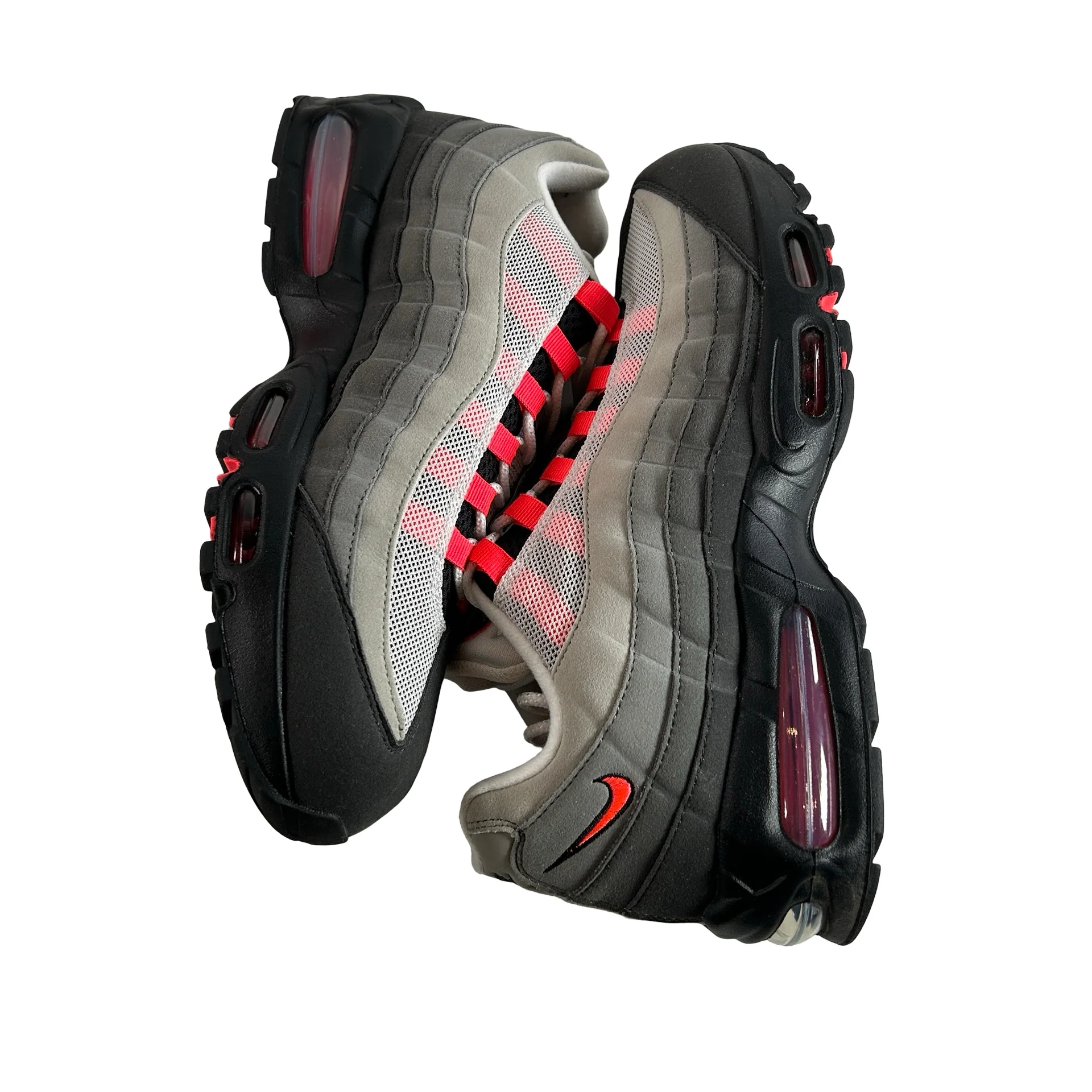 IM7410 001 Nike Air Max 95 OG Big Bubble Solar Red (2025) [USED] - 11.5 M (Used) - Image 5