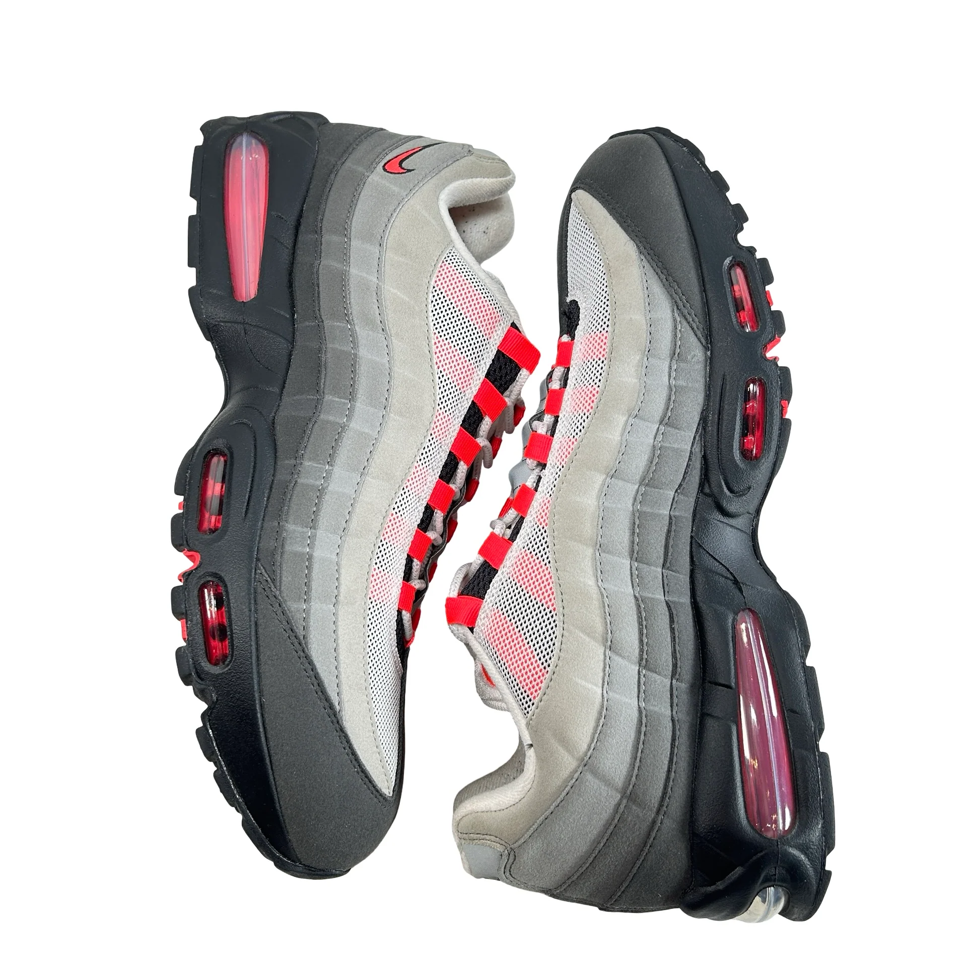 IM7410 001 Nike Air Max 95 OG Big Bubble Solar Red (2025) [USED] - 13 M (Used) - Image 4