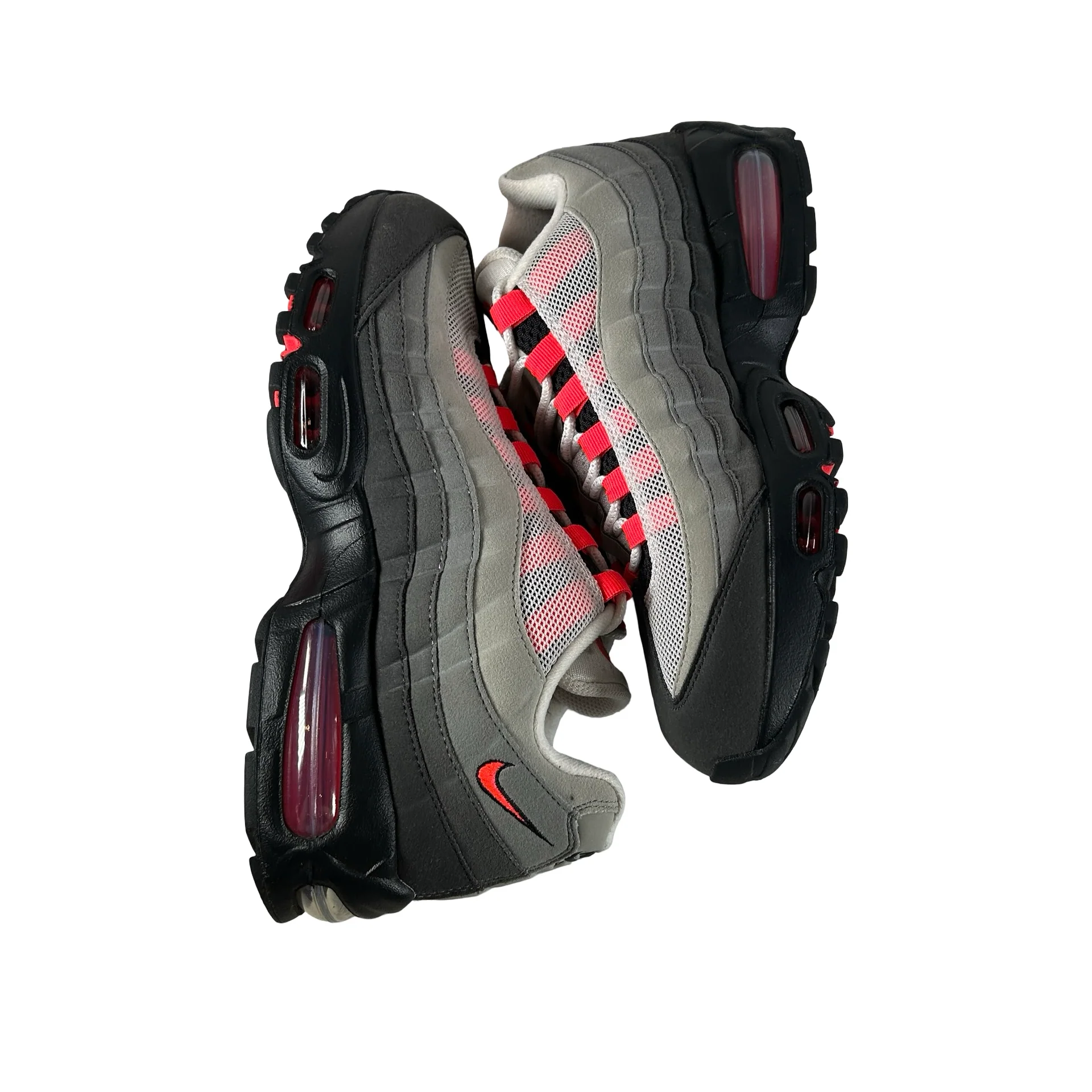 IM7410 001 Nike Air Max 95 OG Big Bubble Solar Red (2025) [USED] - 8.5 M (Used2) - Image 4