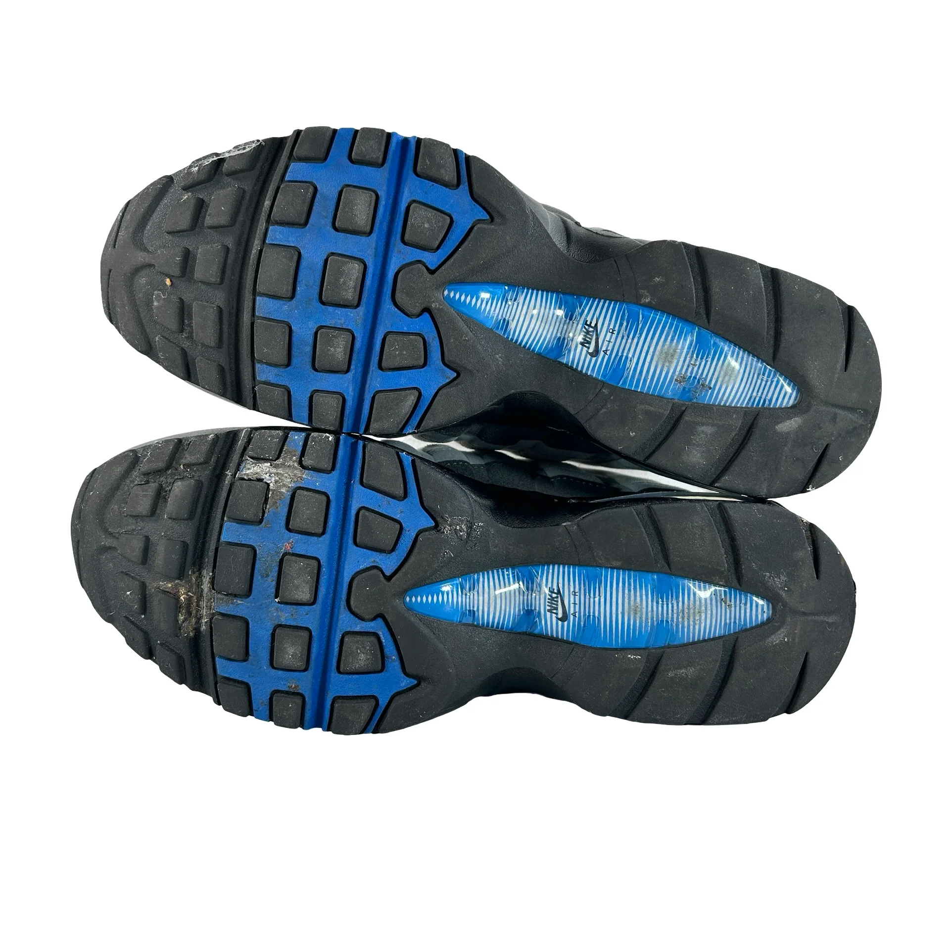 IM7410 100 Nike Air Max 95 OG Big Bubble Blue Spark [USED] - 10 M (Used) (No Box) - Image 6