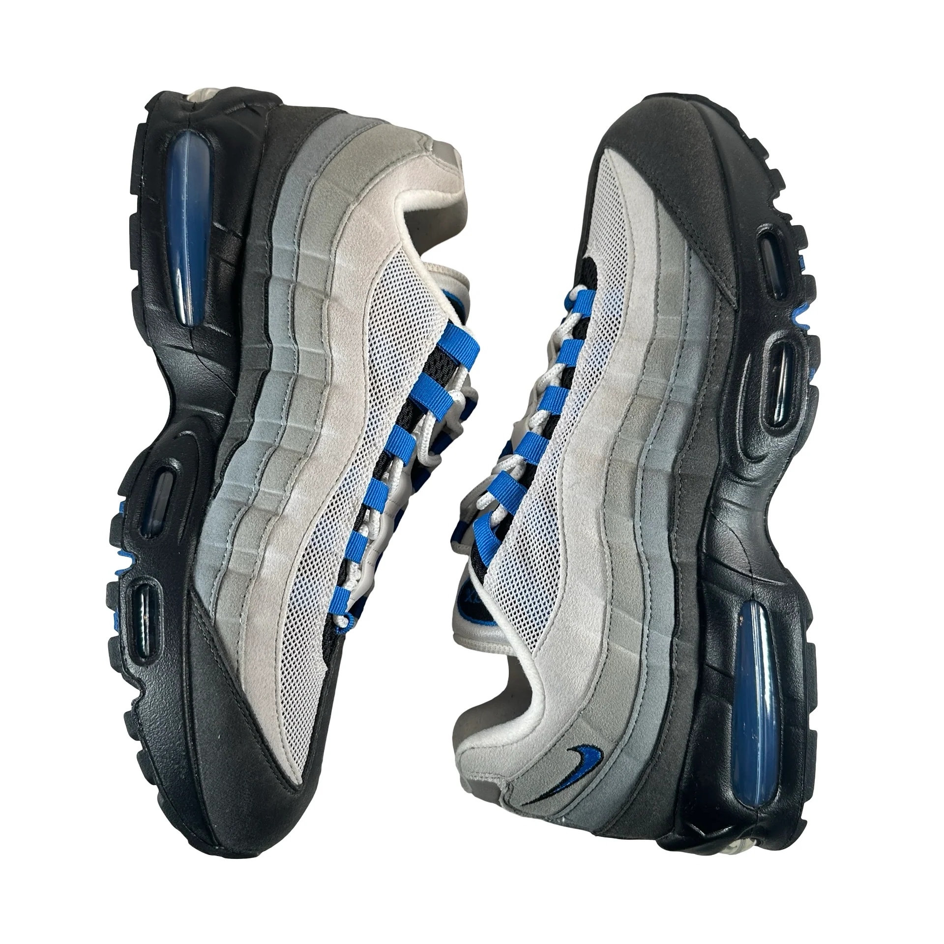 IM7410 100 Nike Air Max 95 OG Big Bubble Blue Spark [USED] - 11 M (Used3) - Image 5