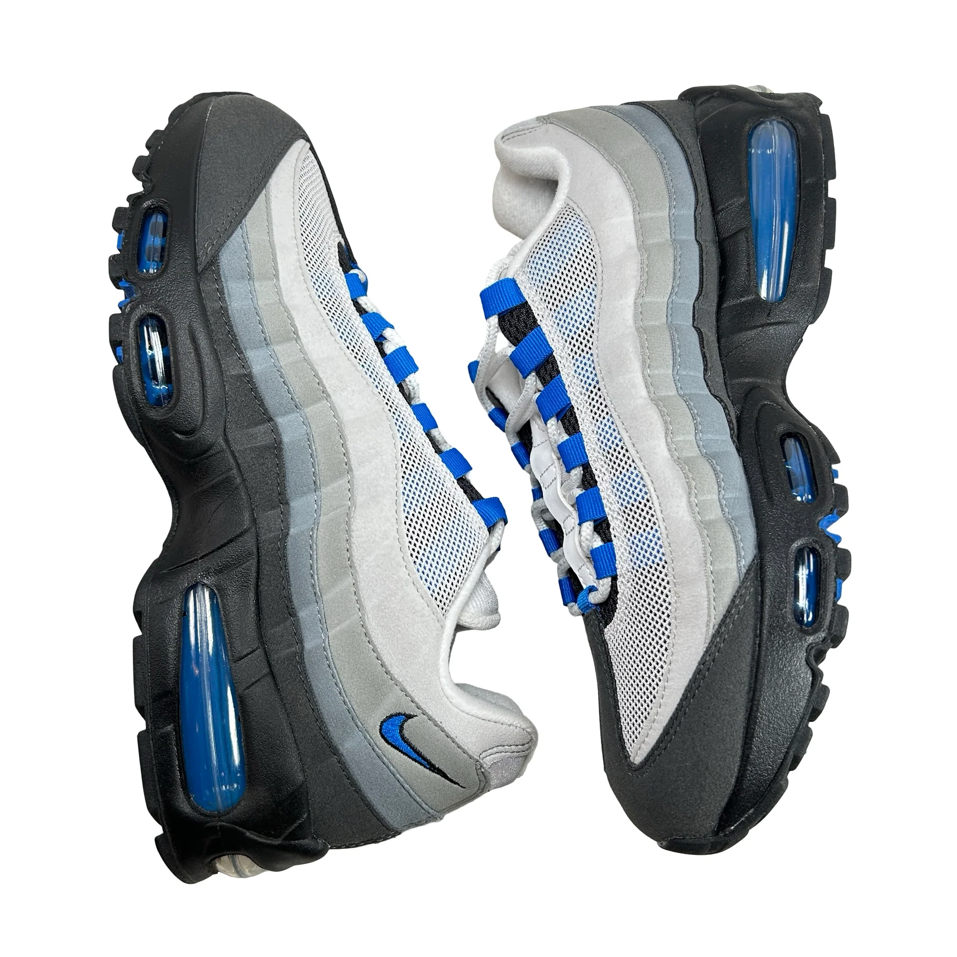 IM7410 100 Nike Air Max 95 OG Big Bubble Blue Spark [USED] - 8.5 M (Used) - Image 4