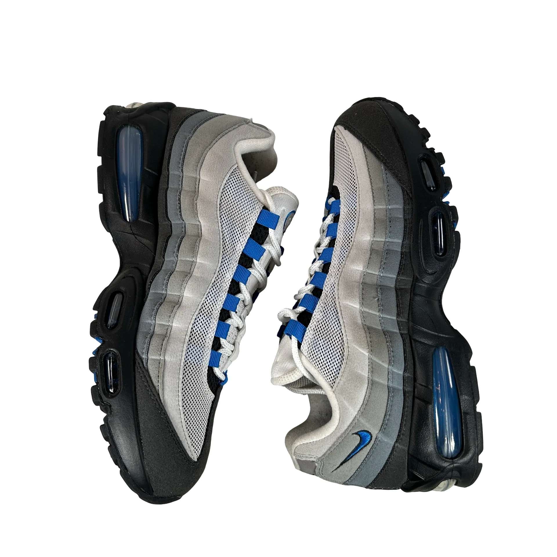 IM7410 100 Nike Air Max 95 OG Big Bubble Blue Spark [USED] - 8.5 M (Used3) - Image 4