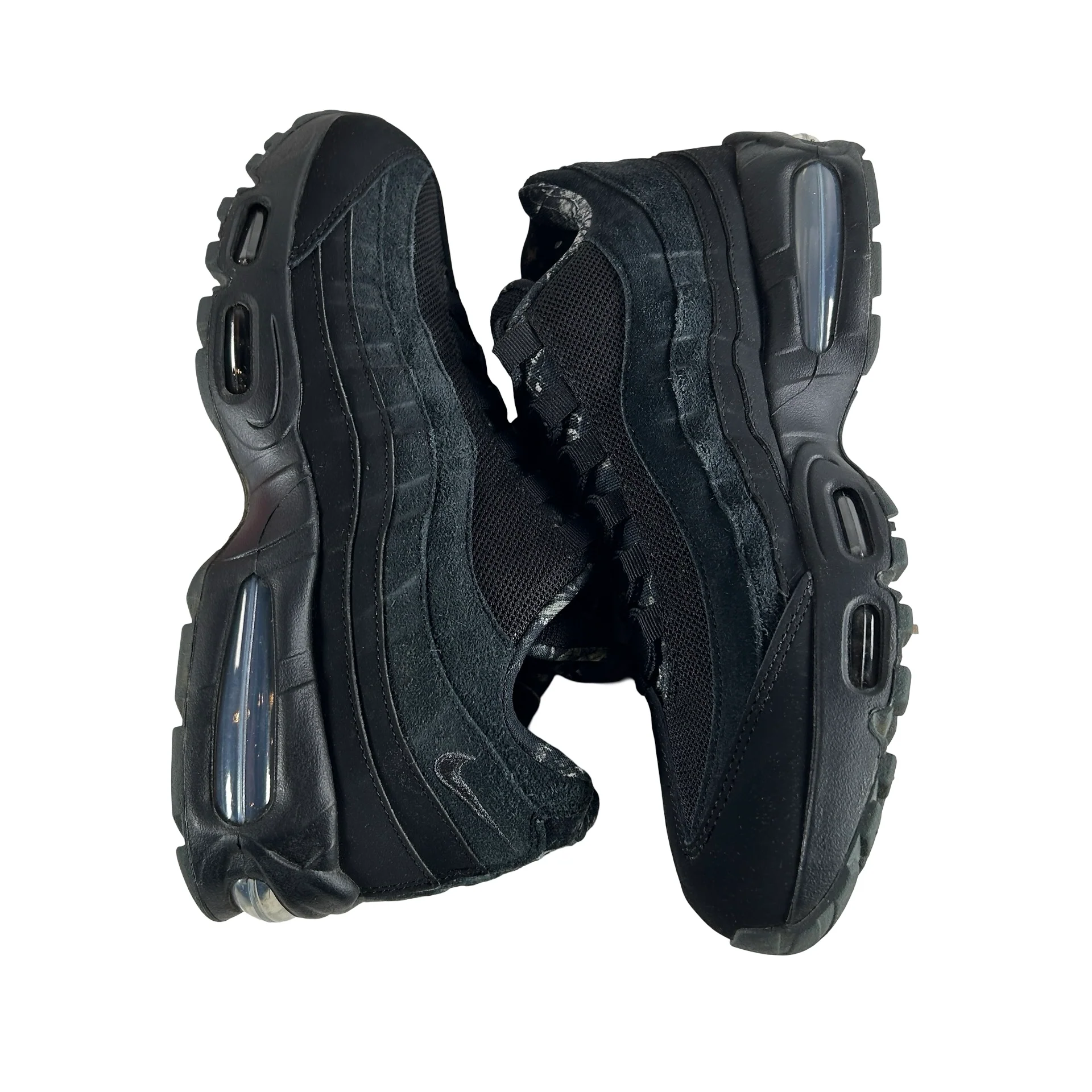 IO0302 010 Nike Air Max 95 Big Bubble Black Realtree Edge Camo [USED] - 10.5 M (Used) - Image 4