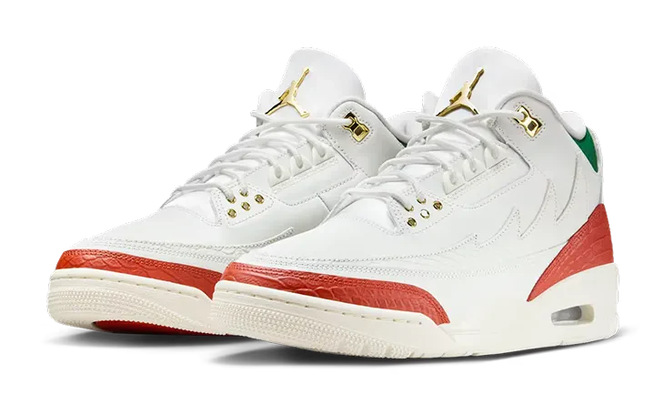 IO1752 100 Jordan 3 Retro El Vuelo Summit White - Image 2