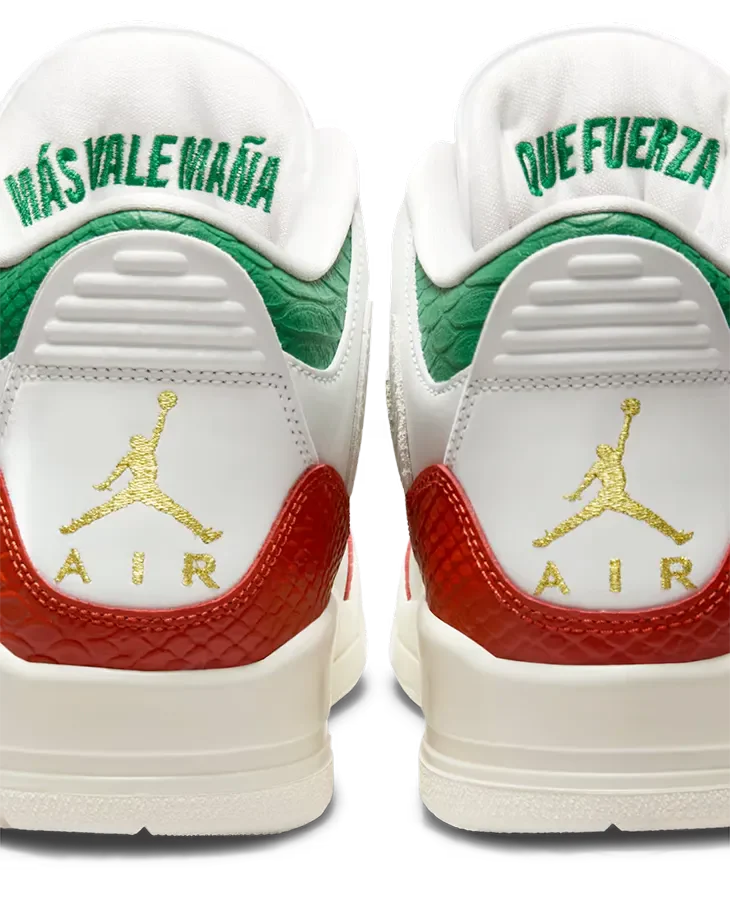IO1752 100 Jordan 3 Retro El Vuelo Summit White - Image 5