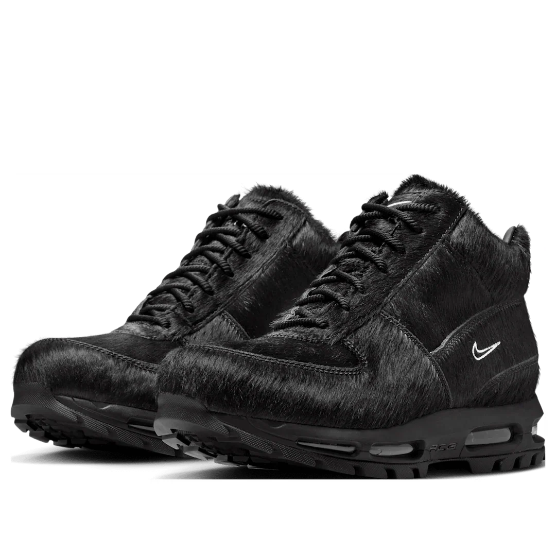 IO4635 001 Nike Air Max Goadome Black Pony Hair SAMPLE - Image 5
