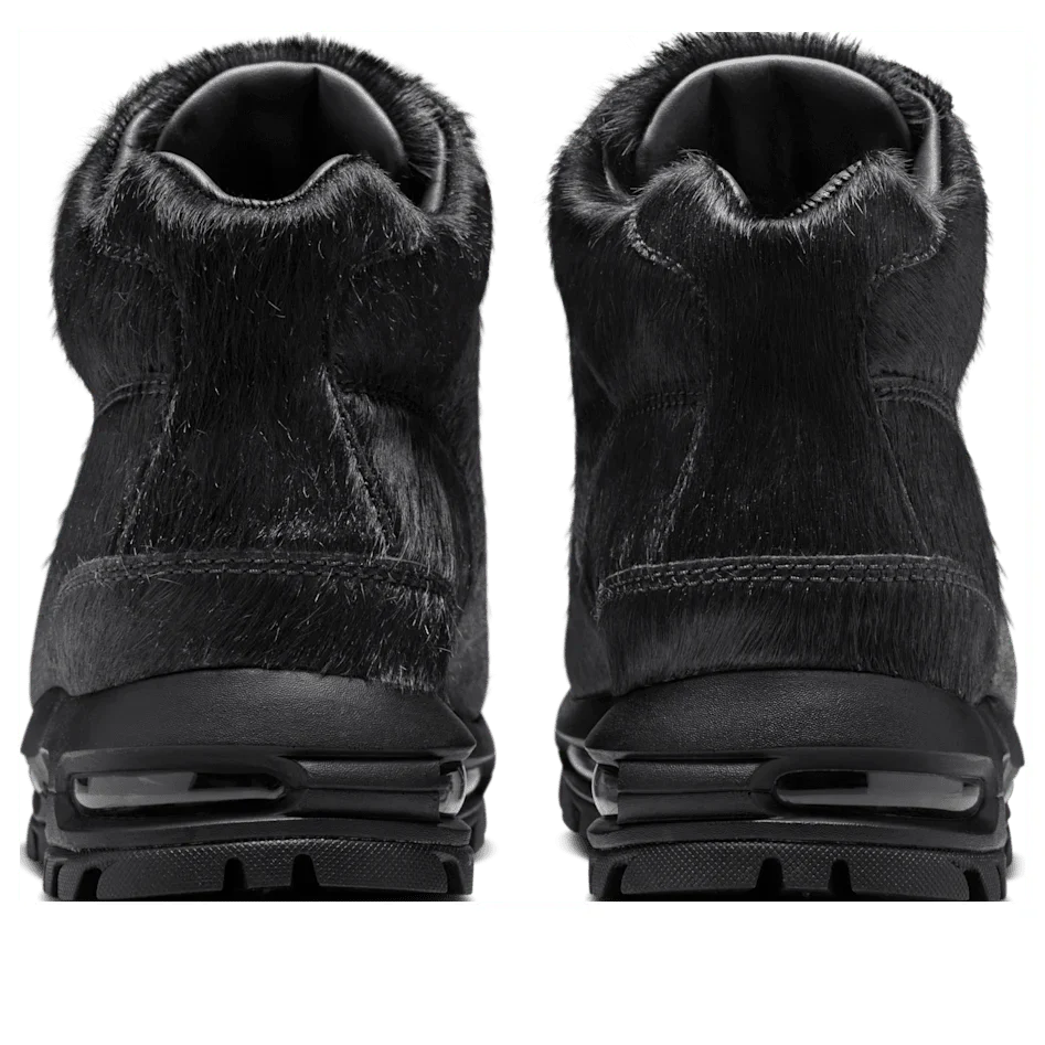 IO4635 001 Nike Air Max Goadome Black Pony Hair SAMPLE - Image 3