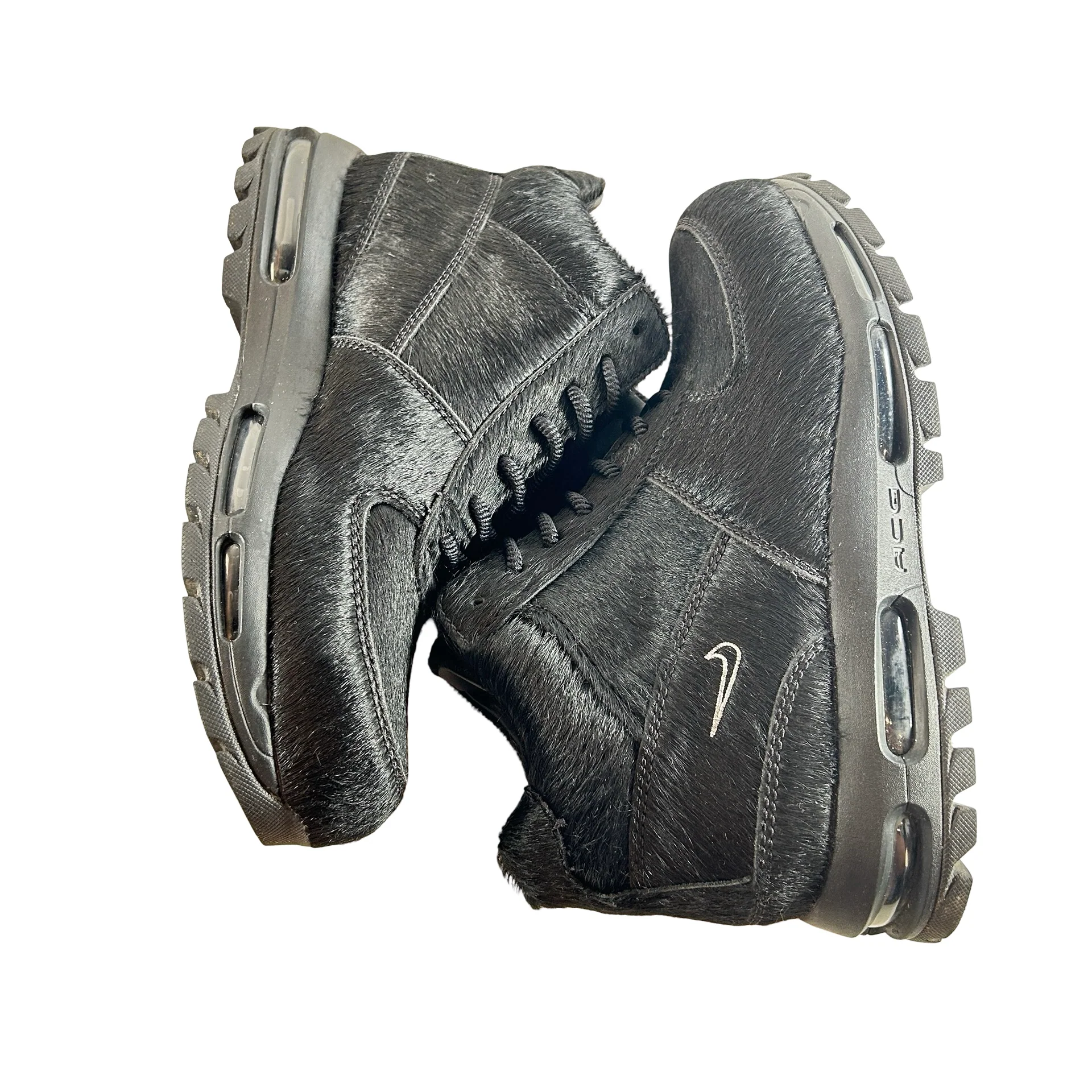IO4635 001 Nike Air Max Goadome Black Pony Hair [USED] - 10.5 M (Used) - Image 4