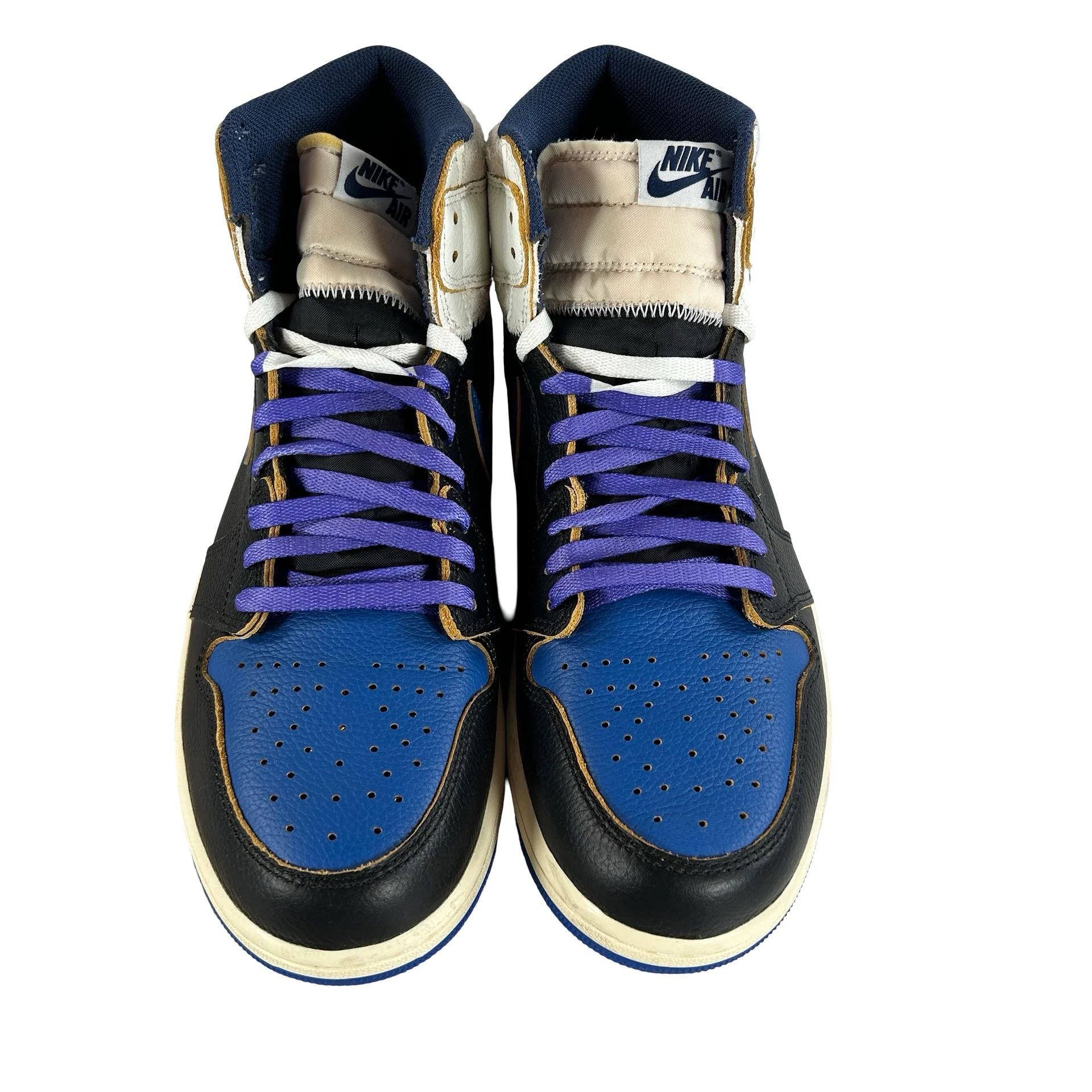 IO7847 001 Jordan 1 Retro High OG SP Fragment x Union LA Sport Royal [USED] - 11.5 M (Used) - Image 2