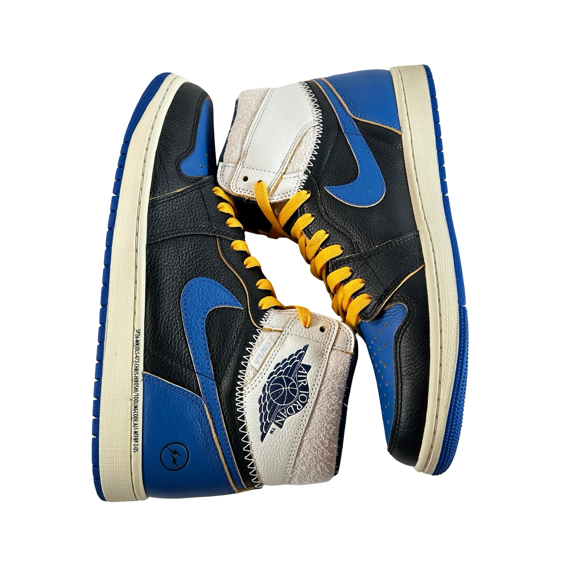 IO7847 001 Jordan 1 Retro High OG SP Fragment x Union LA Sport Royal [USED] - 11.5 M (VNDS) - Image 5