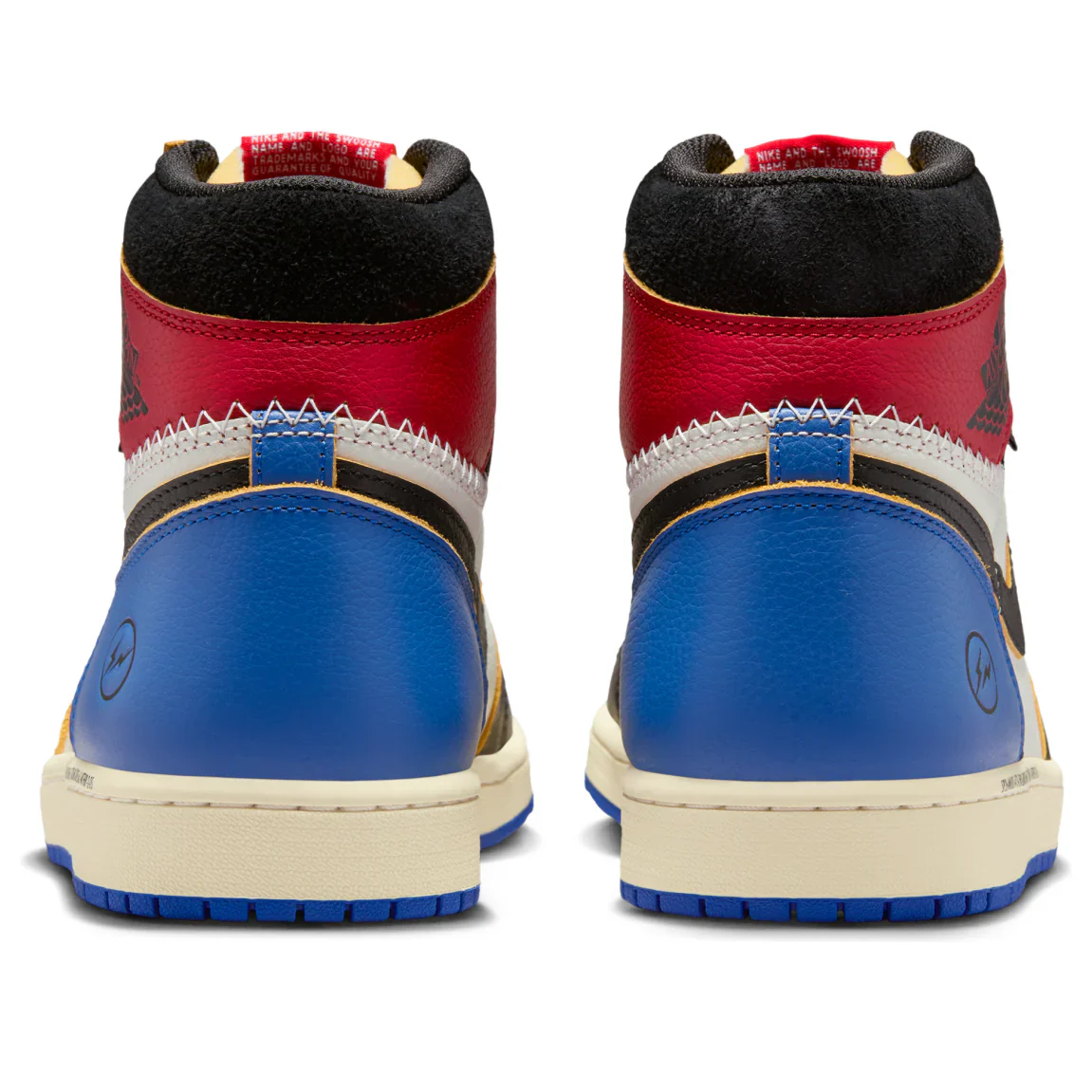 IO7847 002 Air Jordan 1 Retro High OG SP Fragment x Union LA Varsity Red Sport Royal - Image 5