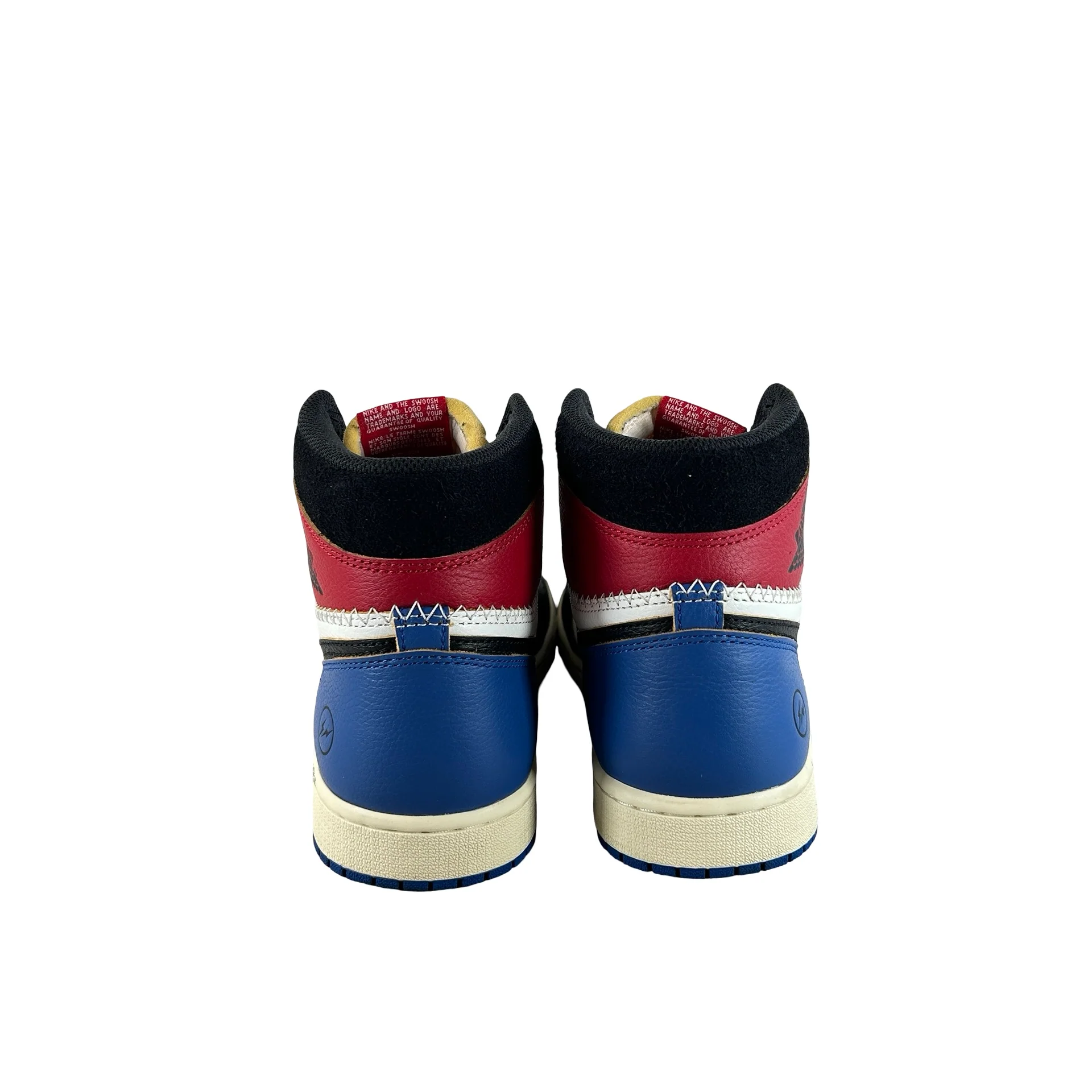 IO7847 002 Jordan 1 Retro High OG SP Fragment x Union LA Varsity Red Sport Royal [USED] - 11 M (Used3) - Image 3