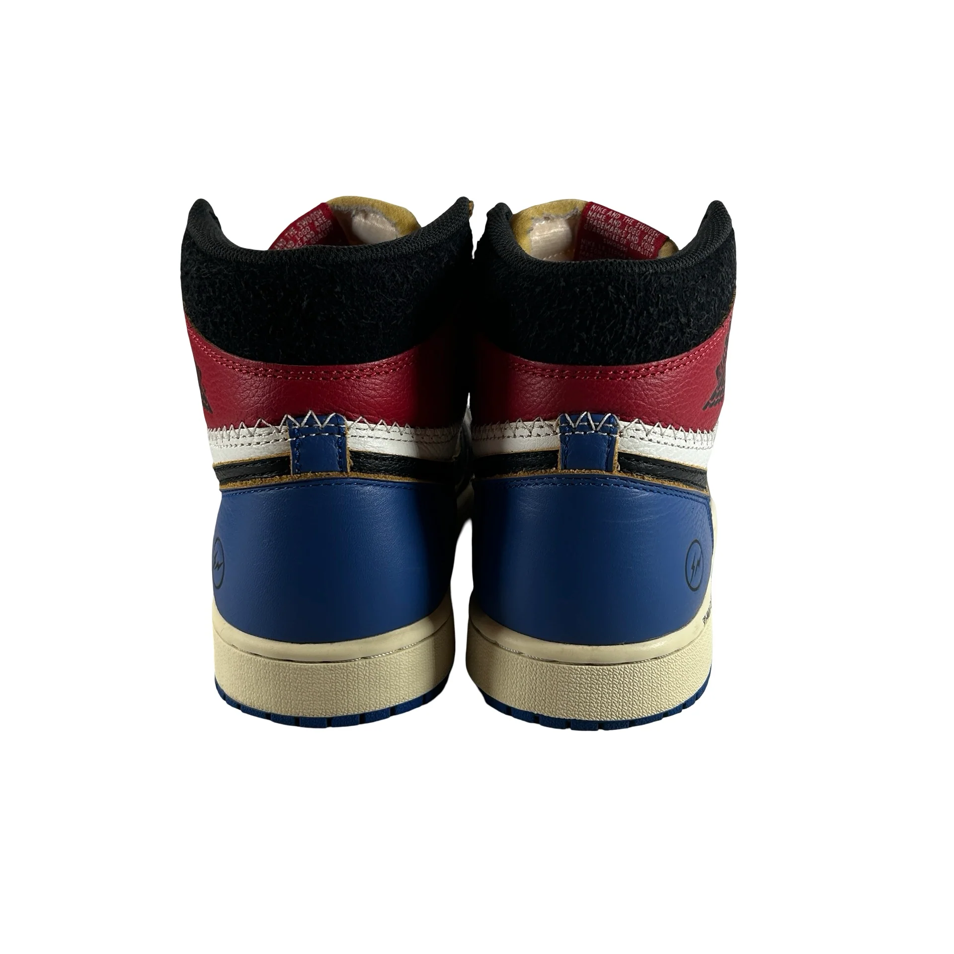 IO7847 002 Jordan 1 Retro High OG SP Fragment x Union LA Varsity Red Sport Royal [USED] - 11 M (Used4) - Image 3