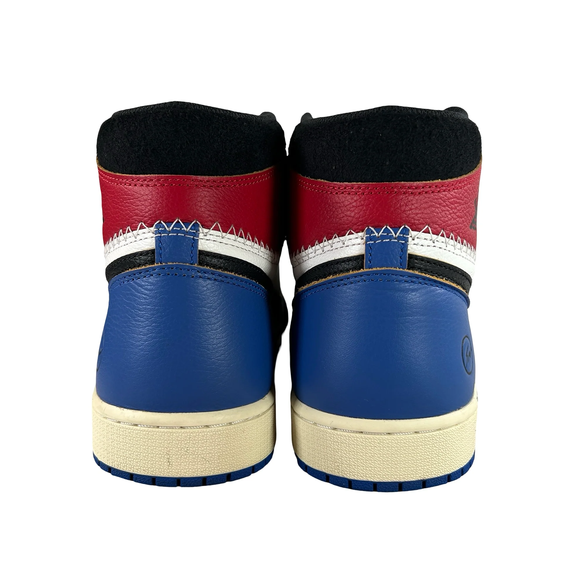 IO7847 002 Jordan 1 Retro High OG SP Fragment x Union LA Varsity Red Sport Royal [USED] - 13 M (Used) - Image 3