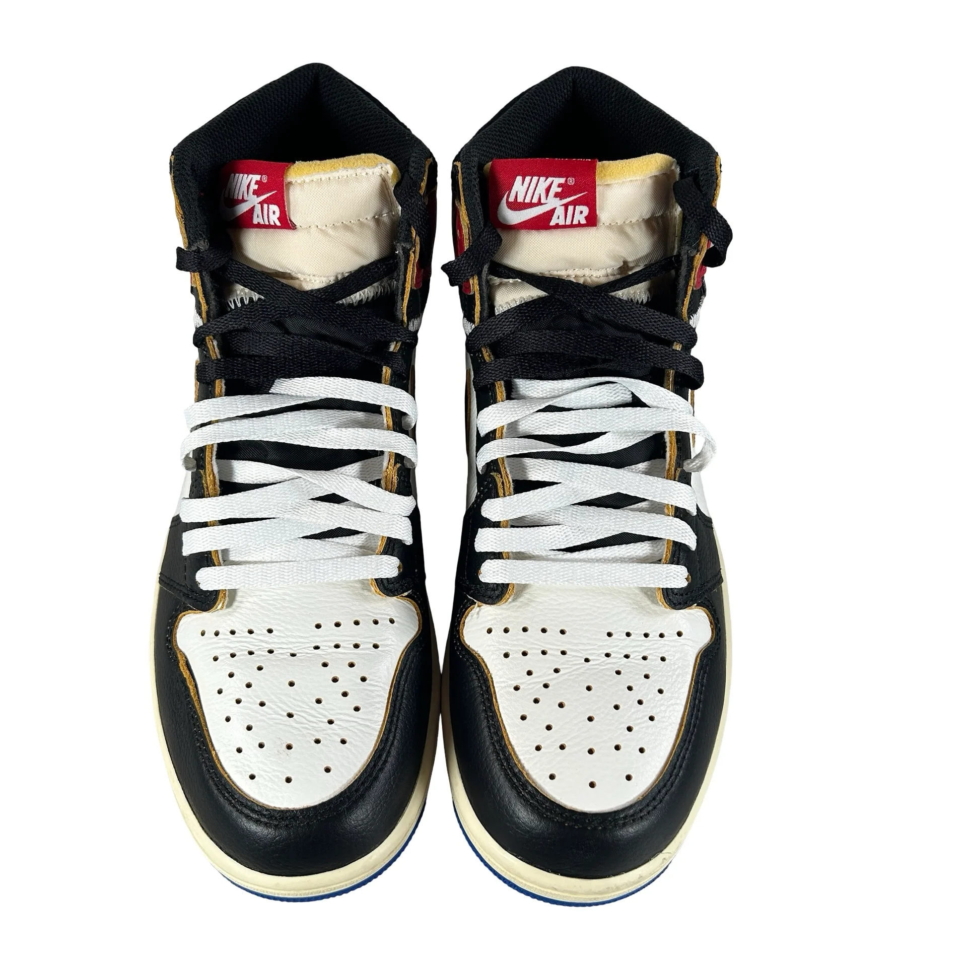 IO7847 002 Jordan 1 Retro High OG SP Fragment x Union LA Varsity Red Sport Royal [USED] - 8.5 M (Used) - Image 2