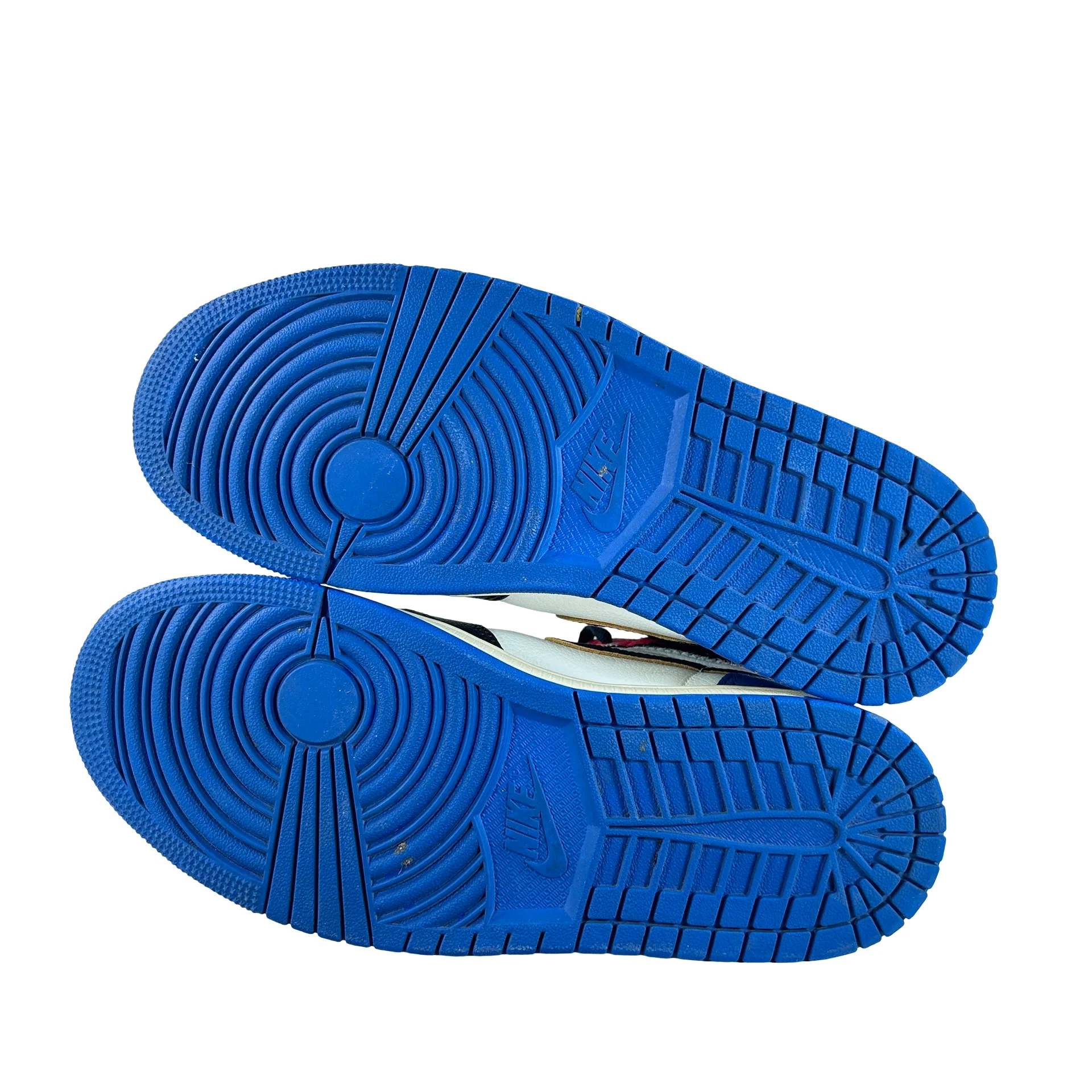 IO7847 002 Jordan 1 Retro High OG SP Fragment x Union LA Varsity Red Sport Royal [USED] - 8 M (Used) (No Box) - Image 6